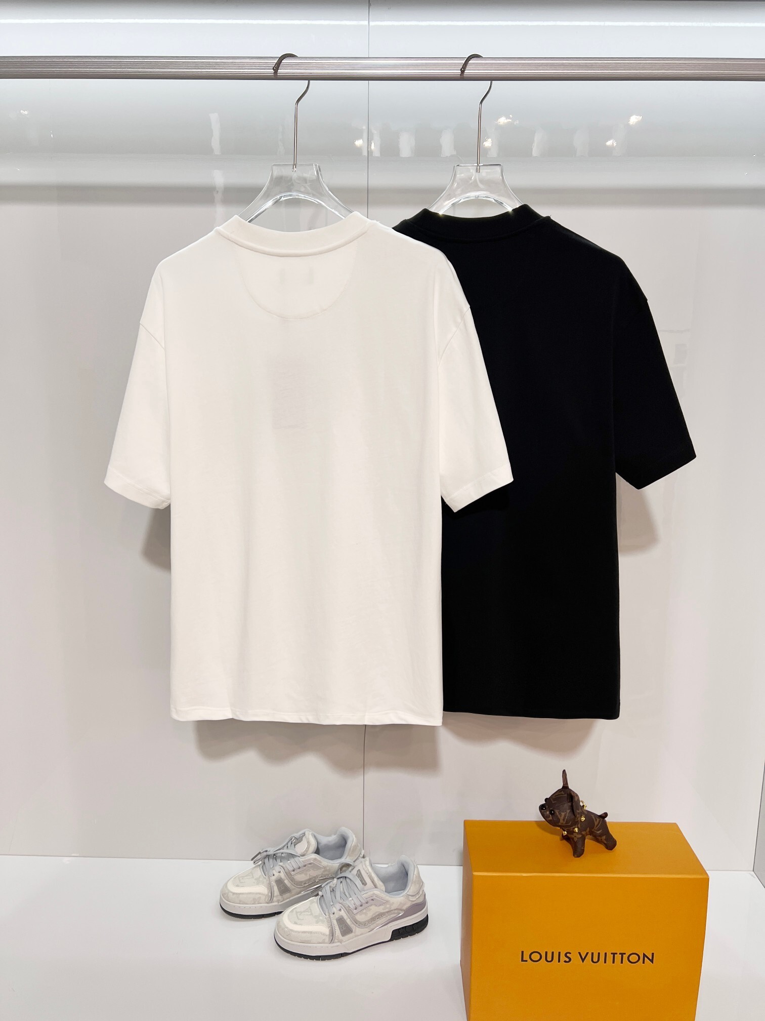 Fendi Pocket Letter T-Shirt YL Black/White