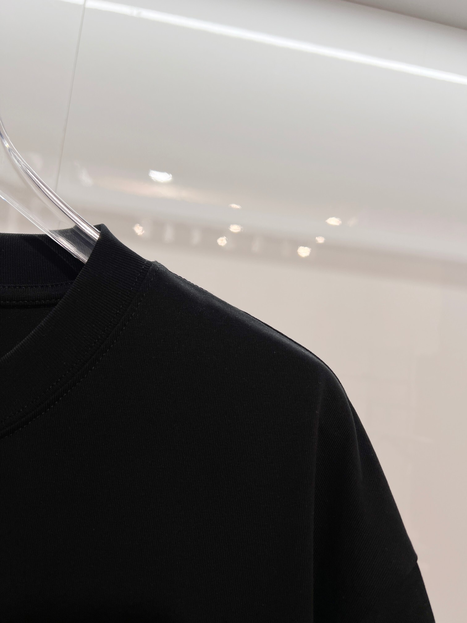 Fendi Red Eyes Letter T-shirt YL Black/White