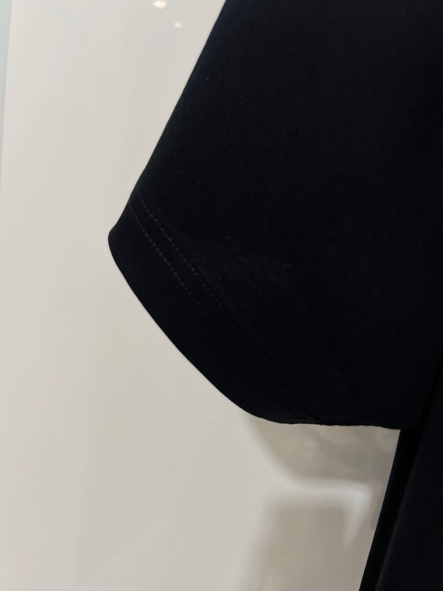 Fendi Square Eyes Letter T-shirt YL Black/White