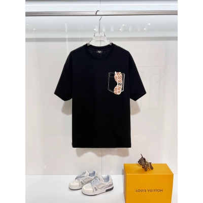 Fendi Sunglasses T-shirt YL Black/White 01