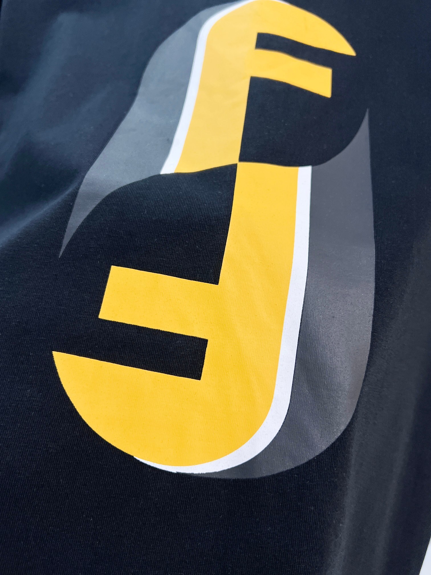 Fendi Tai Chi Double F T-Shirt YL Black/White