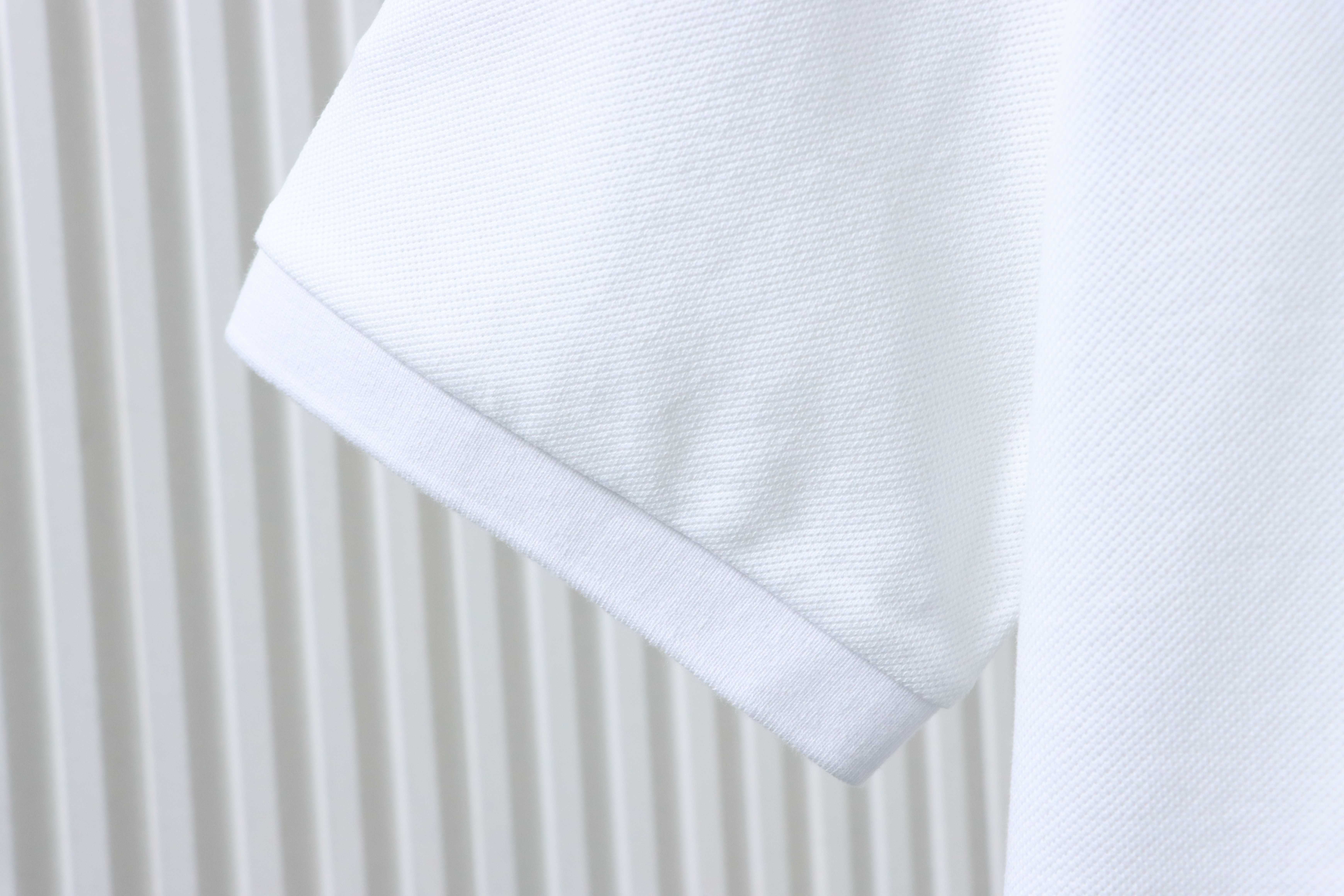 Prada 26SS Triangular Logo Polo Shirt YL Black/White