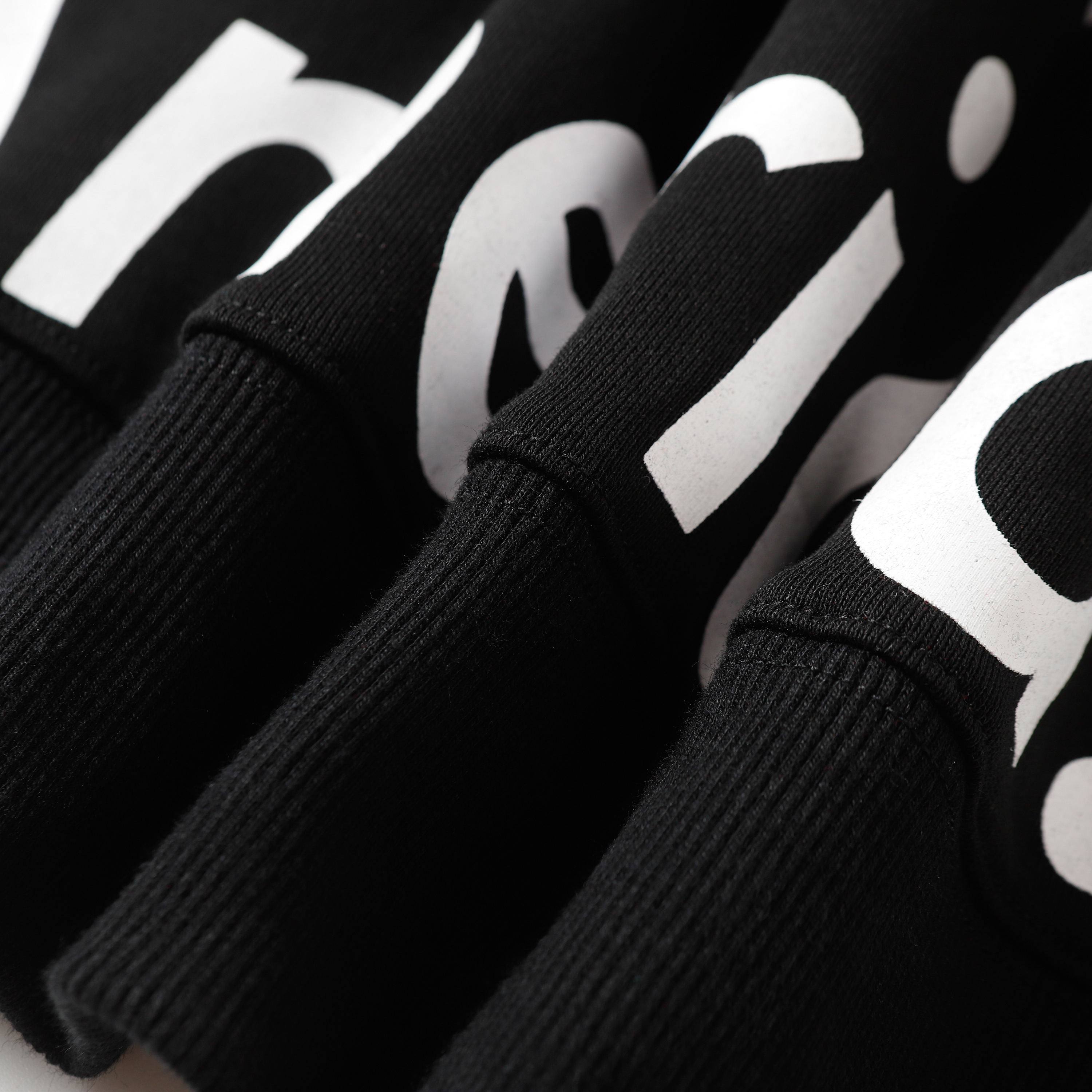 Denim Tears The Cotton Wreath Zipper Hoodie Jacket YL#6666 Black