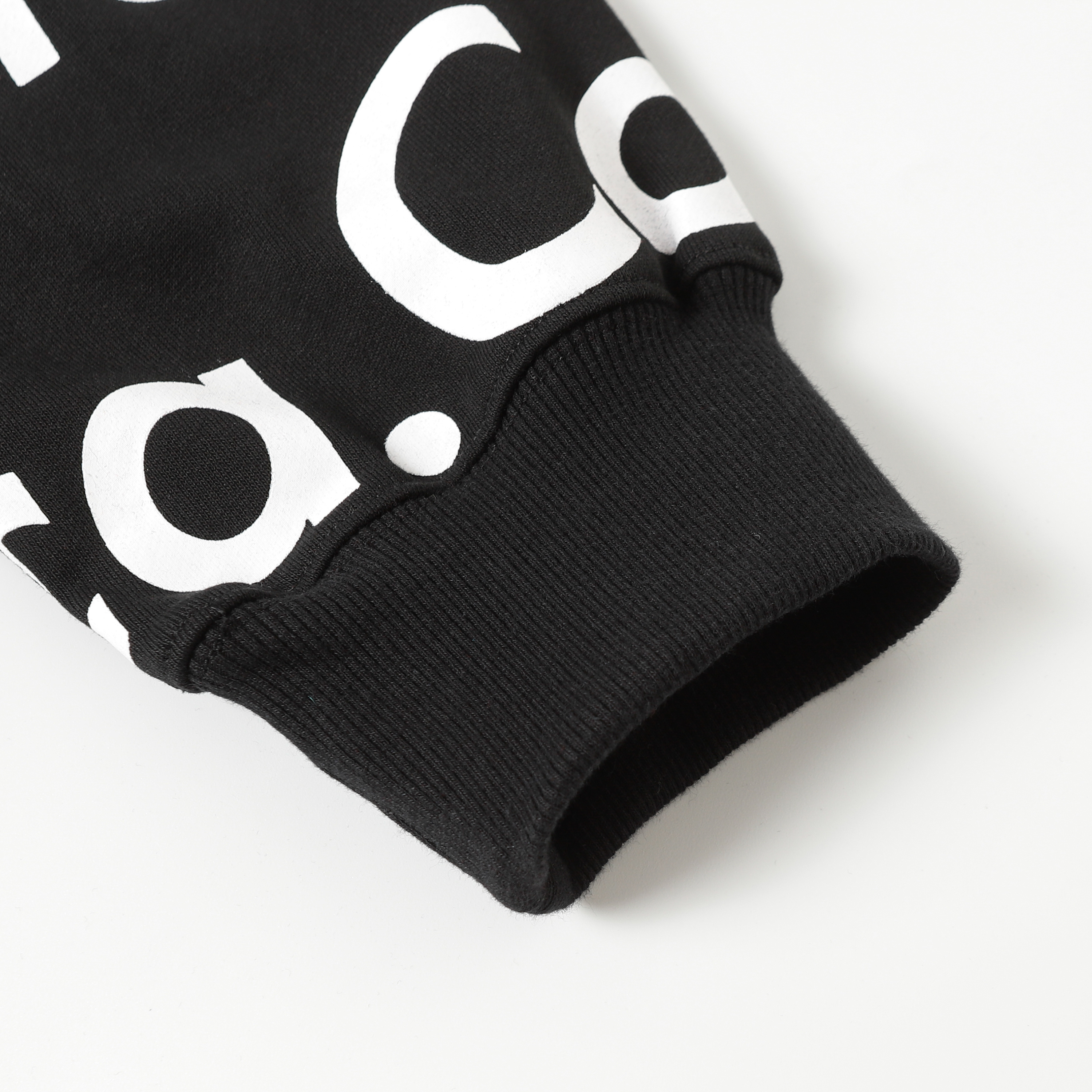 Denim Tears The Cotton Wreath Zipper Hoodie Jacket YL#6666 Black