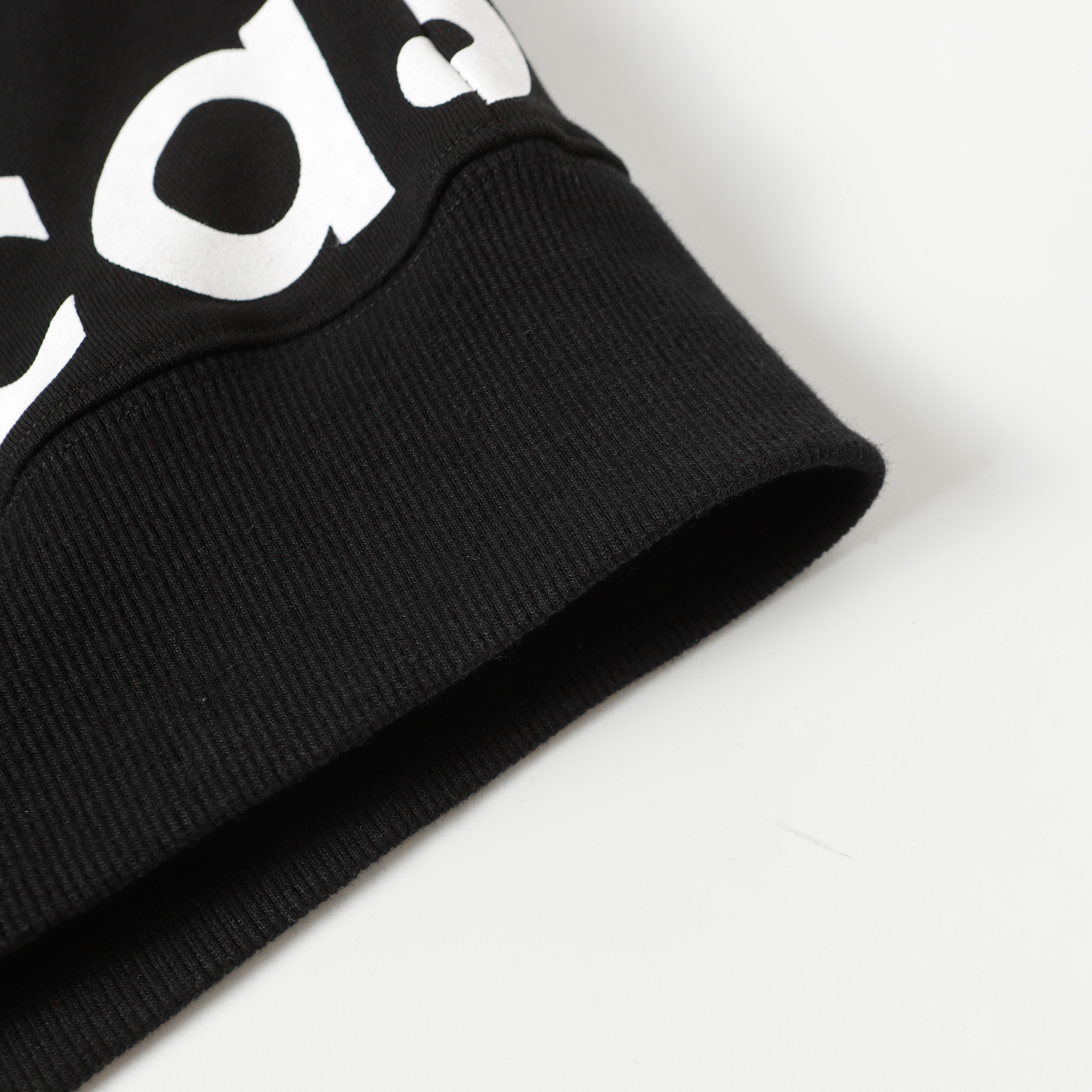 Denim Tears The Cotton Wreath Zipper Hoodie Jacket YL#6666 Black