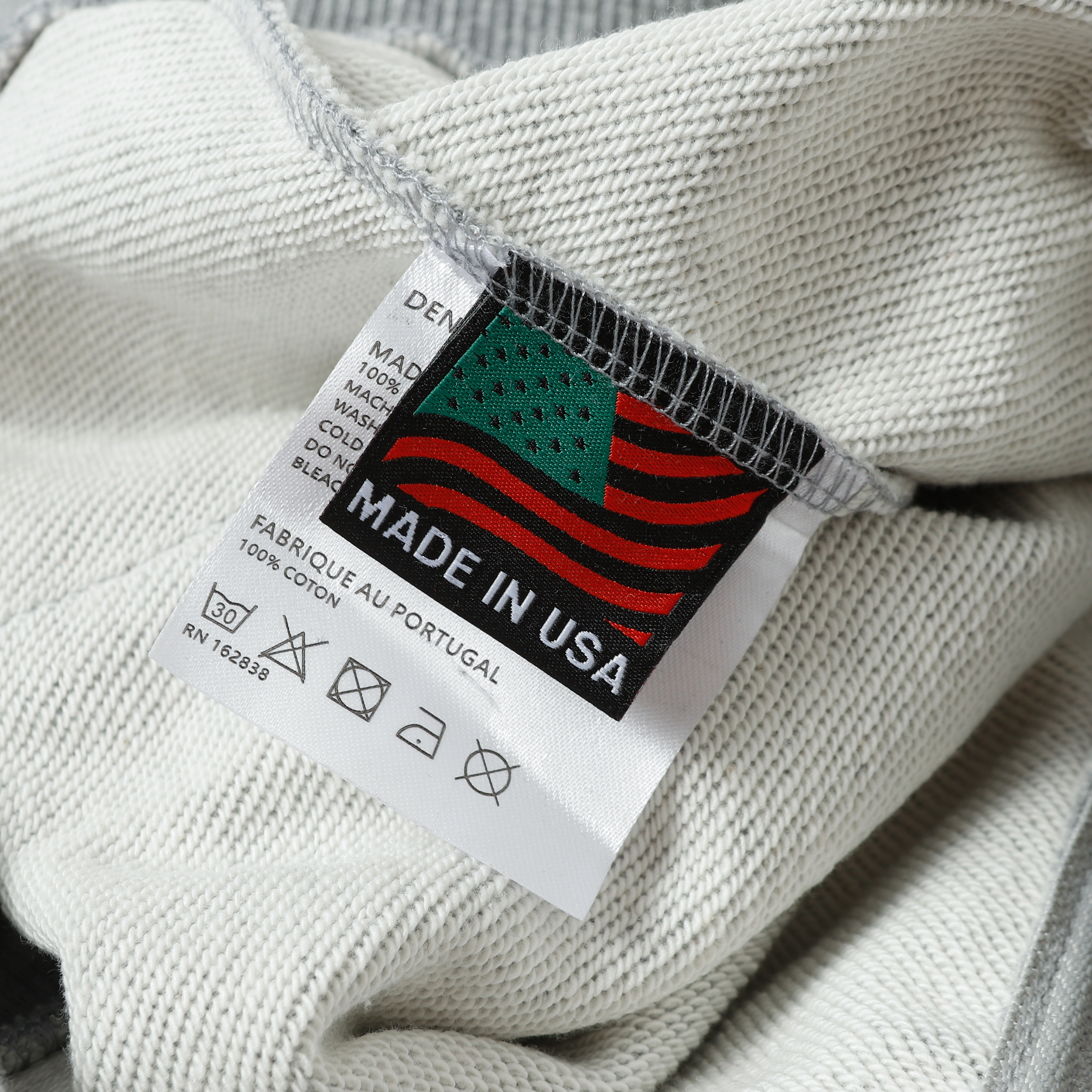 Denim Tears The Cotton Wreath Zipper Hoodie Jacket YL#6666 Grey