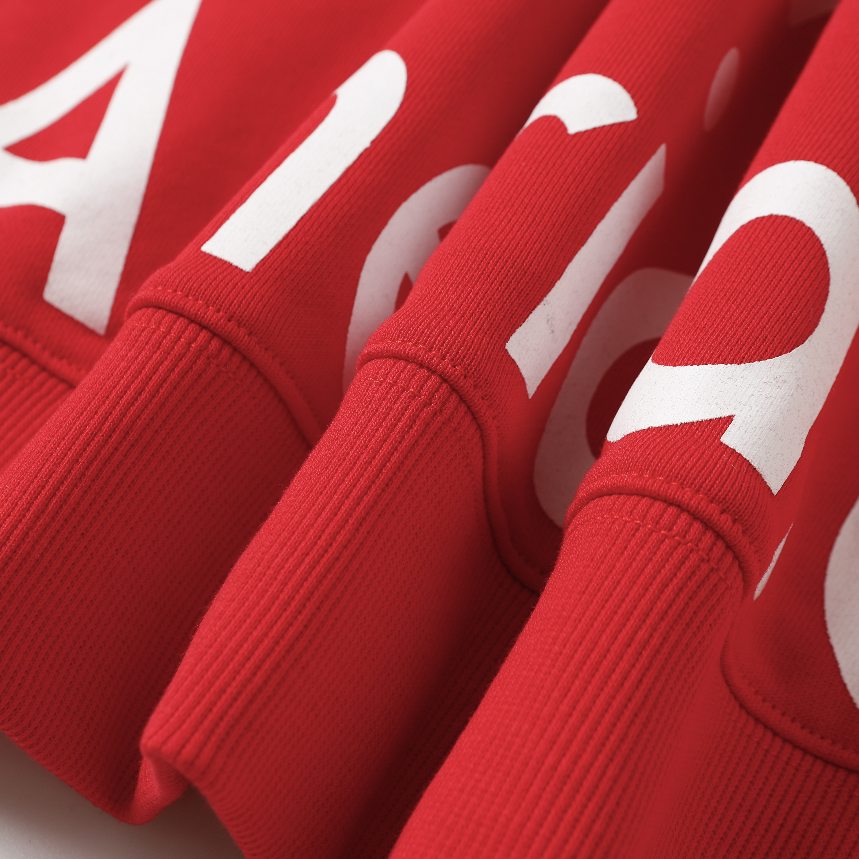 Denim Tears The Cotton Wreath Zipper Hoodie Jacket YL#6666 Red