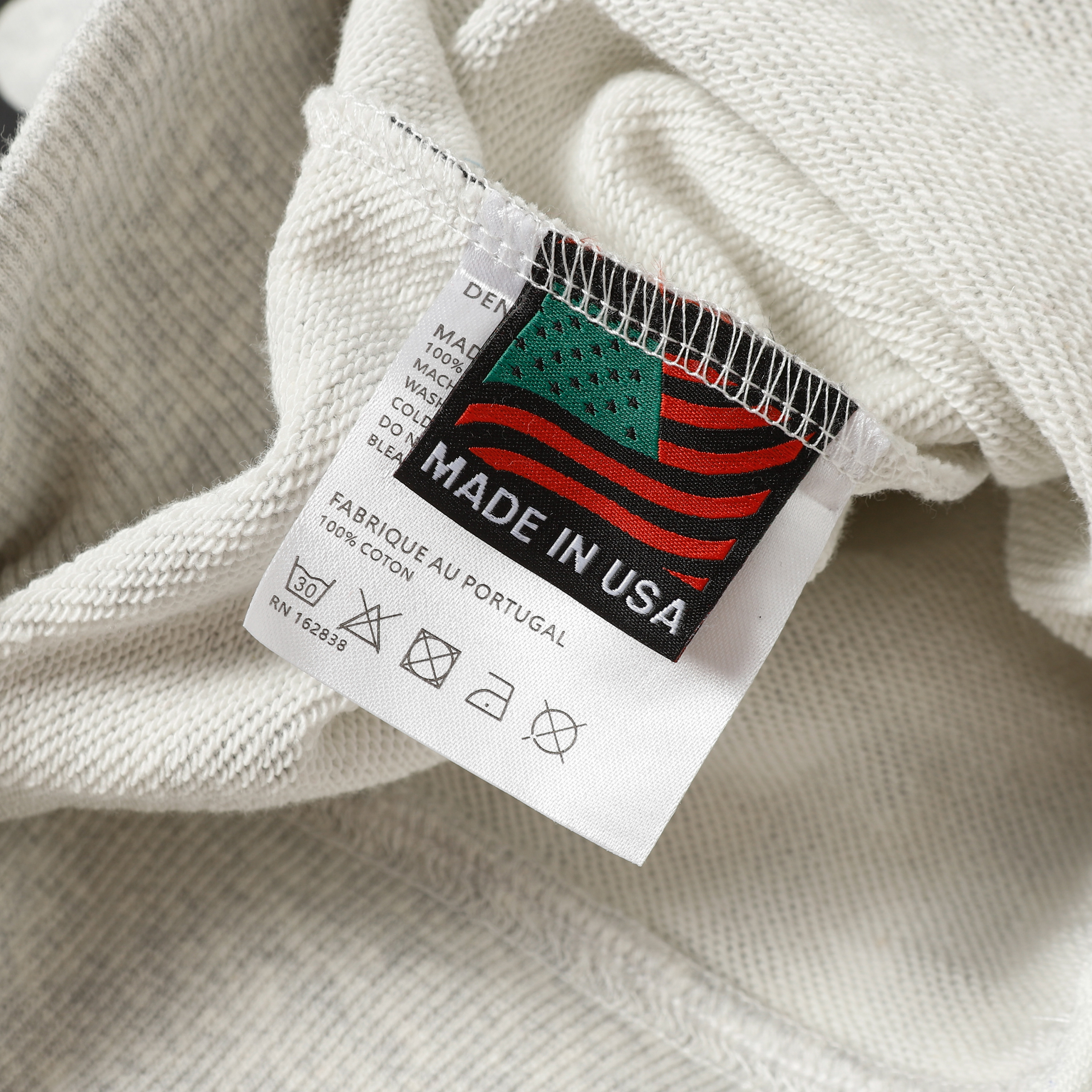 Denim Tears The Cotton Wreath Zipper Hoodie Jacket YL#6666 White Flower Ash