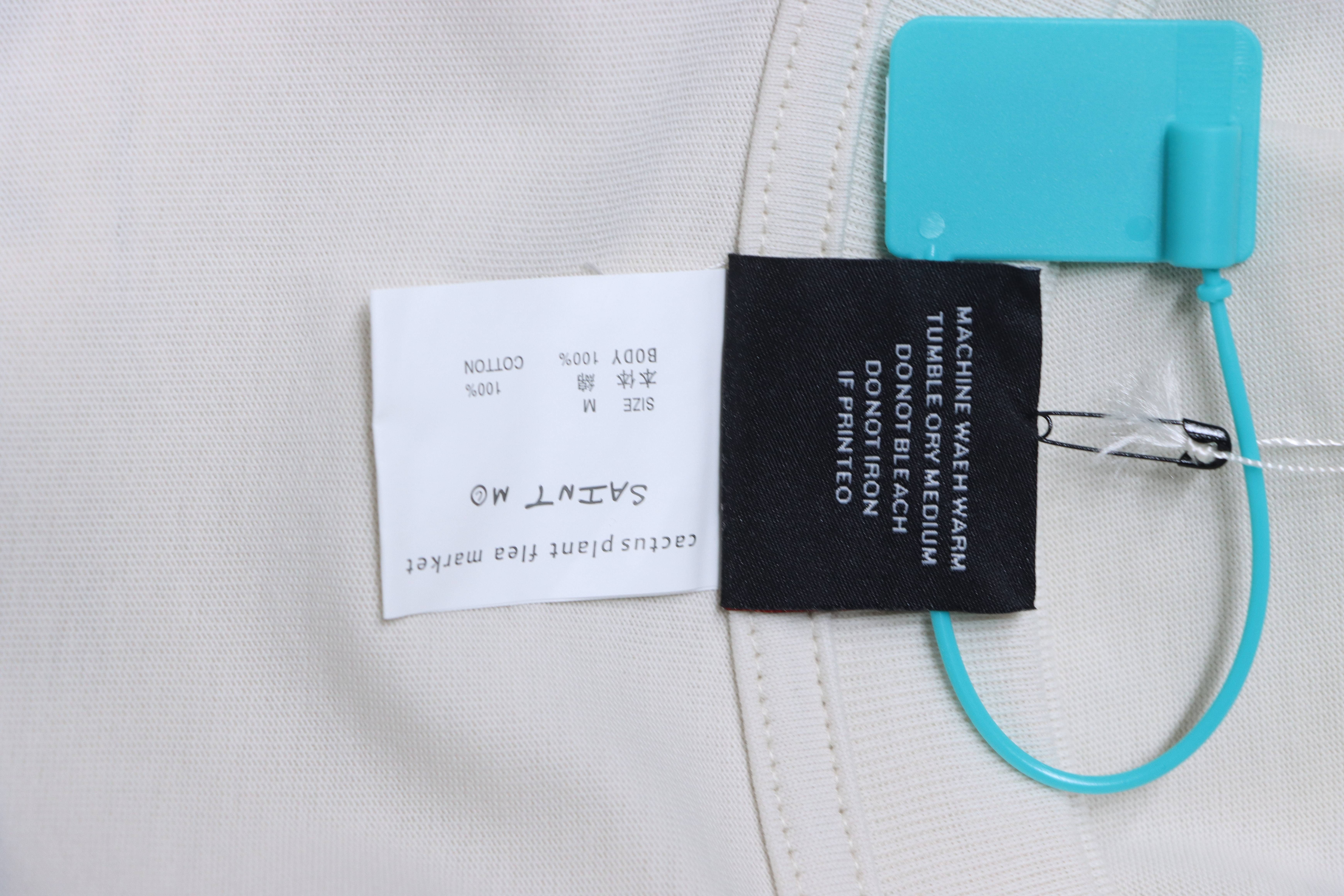 Saint Michael Color Letter Long Sleeve YL#160 White