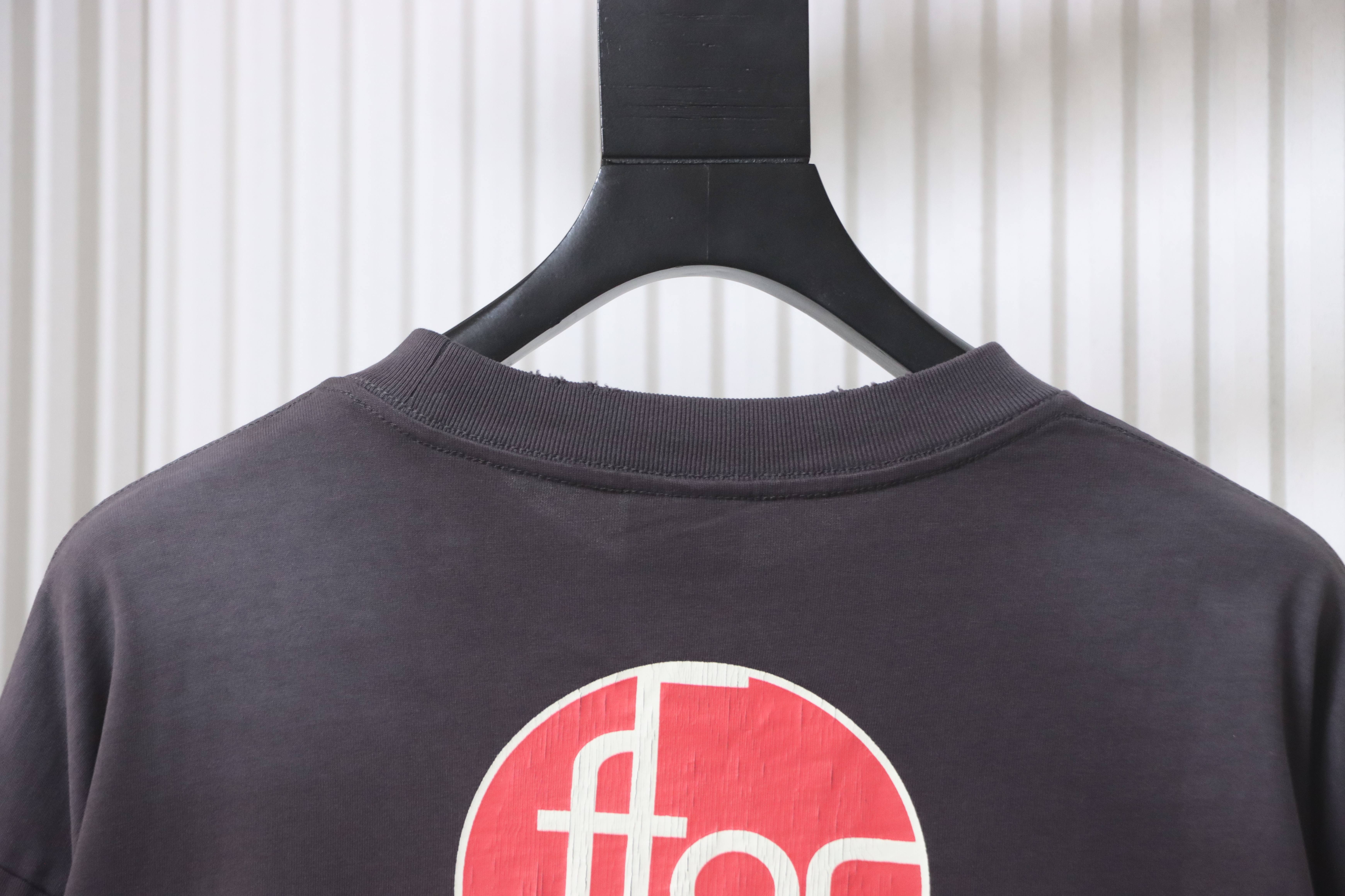 Saint Michael Distressed Tie-Dye Long Sleeve YL #190 Black Brown