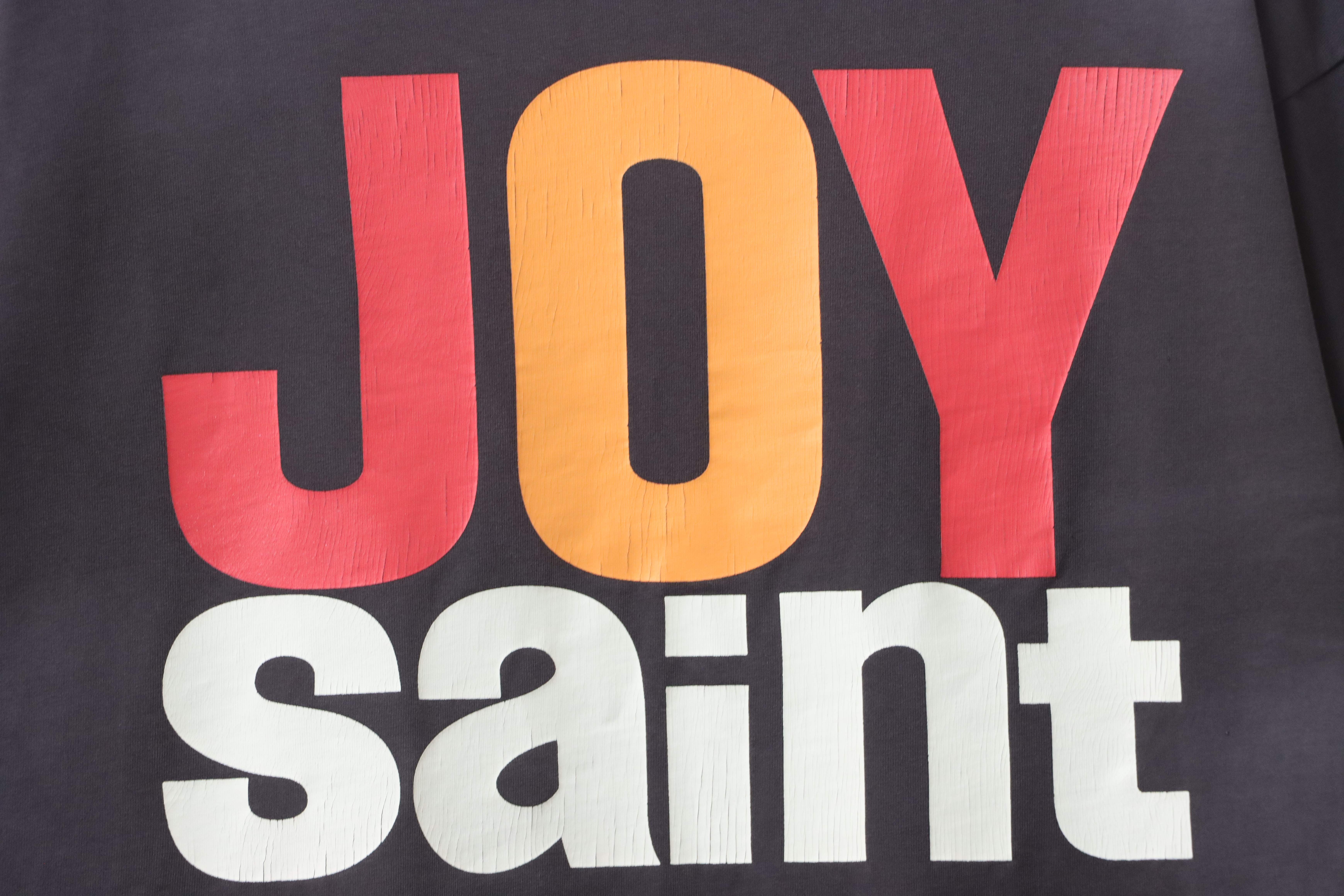 Saint Michael Distressed Tie-Dye Long Sleeve YL #190 Black Brown