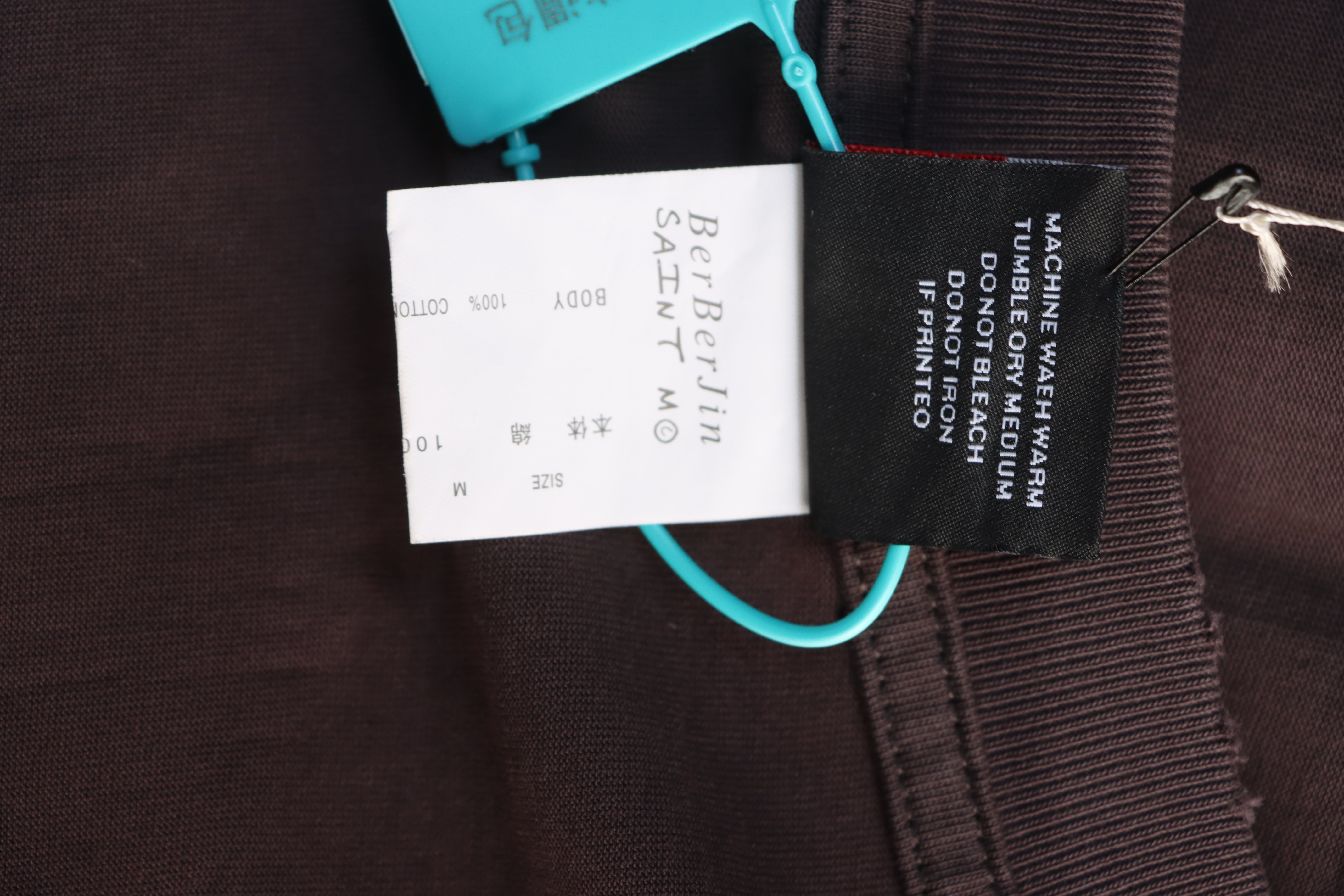 Saint Michael Distressed Tie-Dye Long Sleeve YL #190 Black Brown