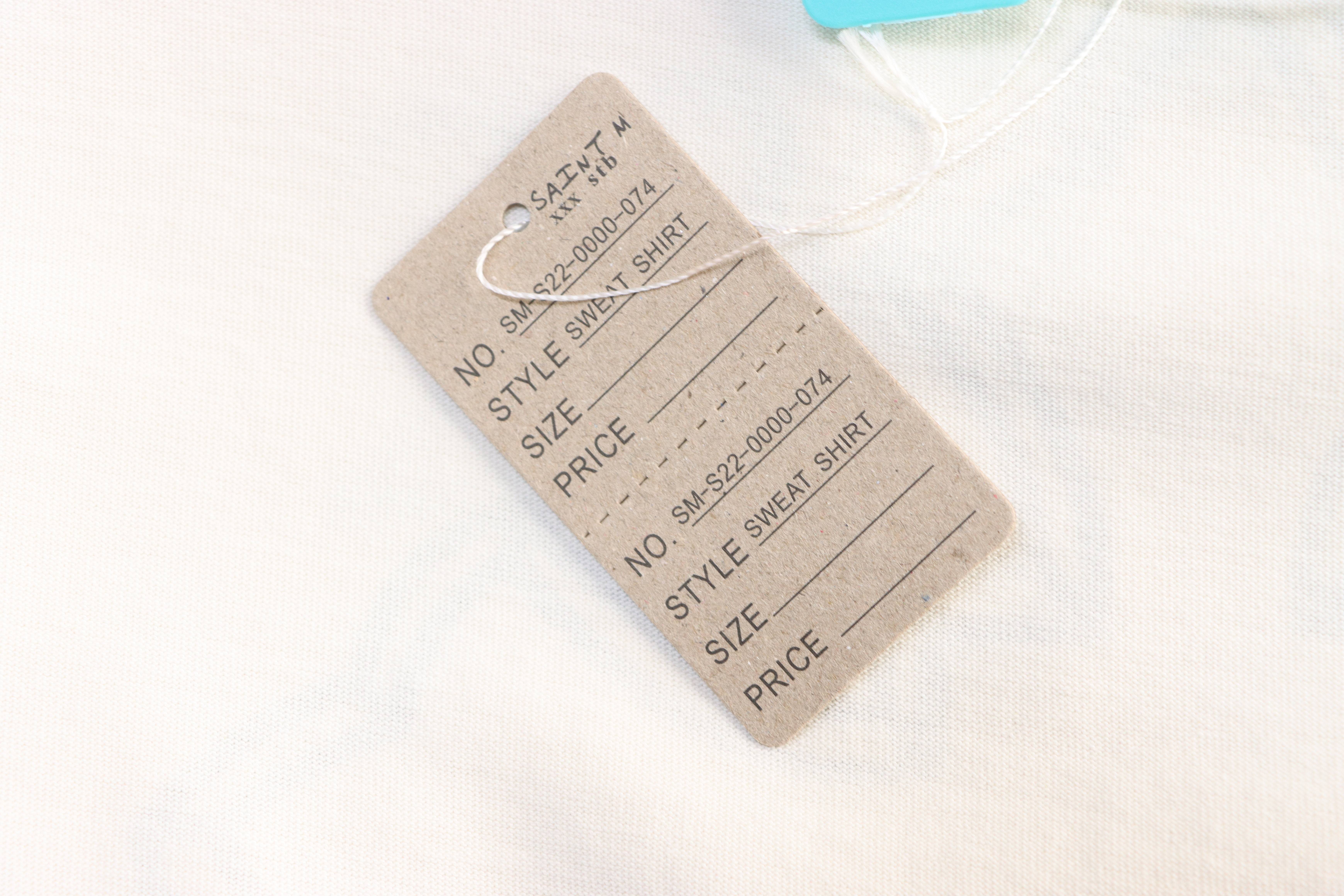 Saint Michael 25ss 2PAC Cross Portrait Print T-shirt YL#150 White