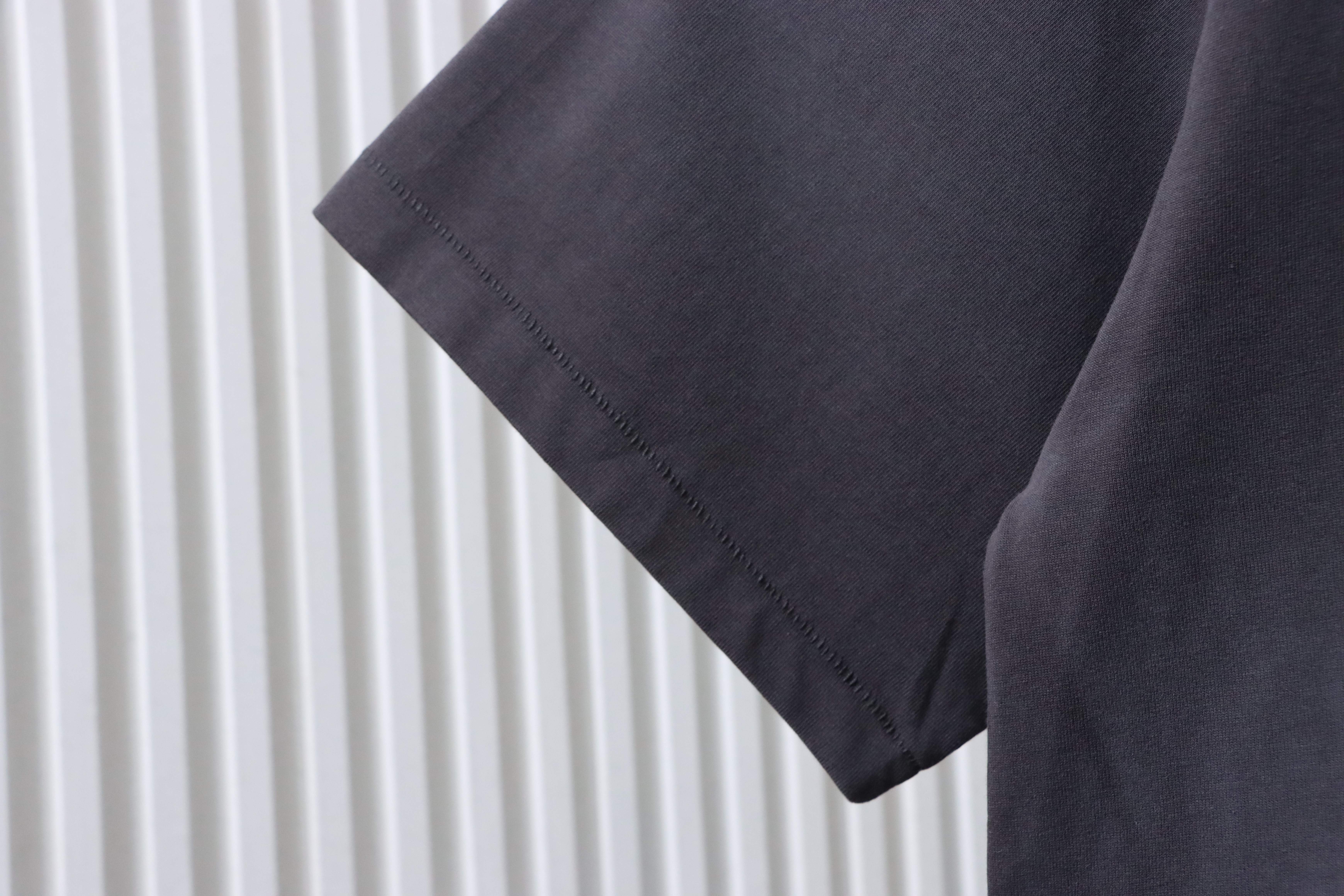 Saint Michael Bat Joker Print T-Shirt YL #170 Black