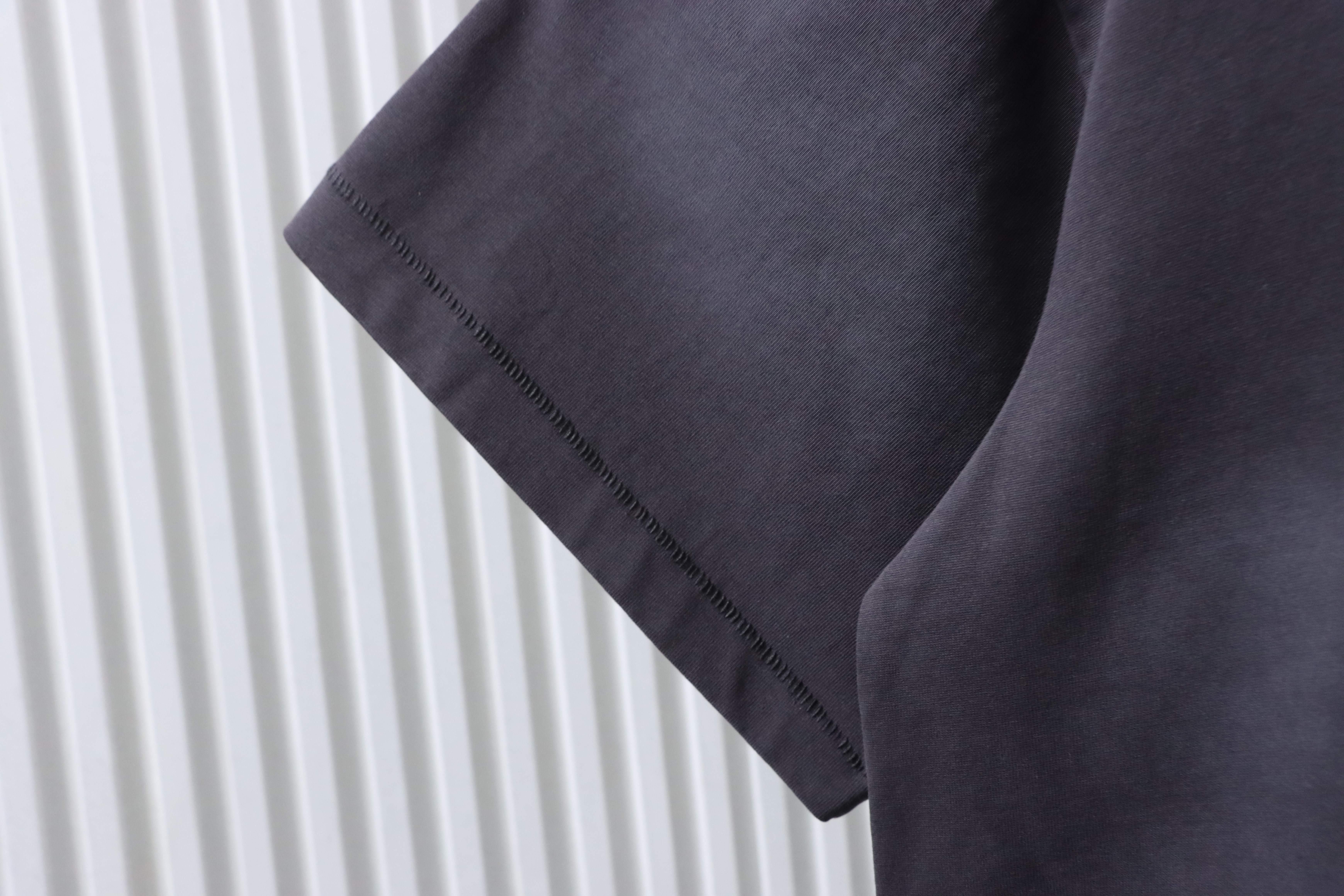 Saint Michael Casual Crew Neck T-Shirt YL#170 Black