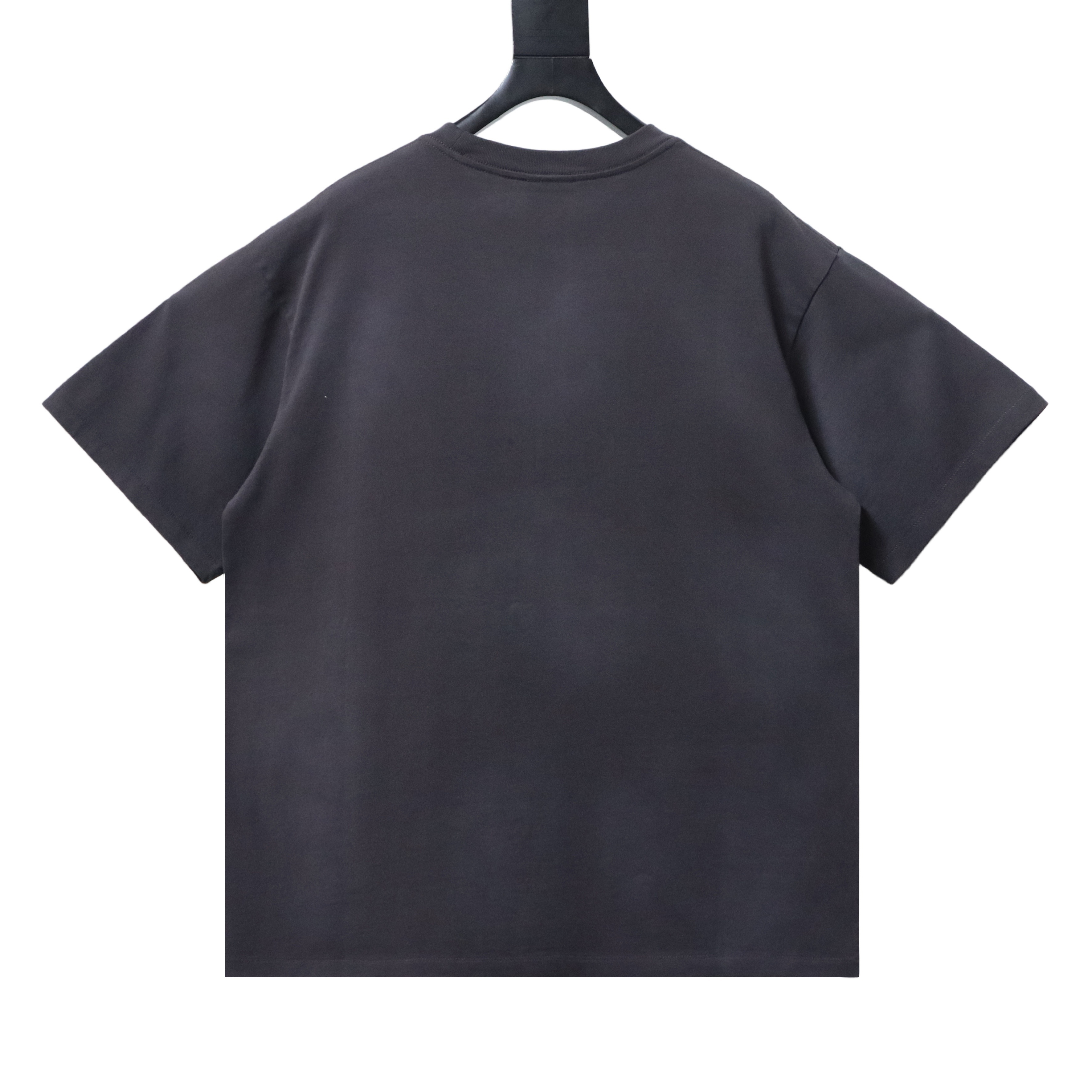 Saint Michael Colorful Letter Print T-Shirt YL#170 Black