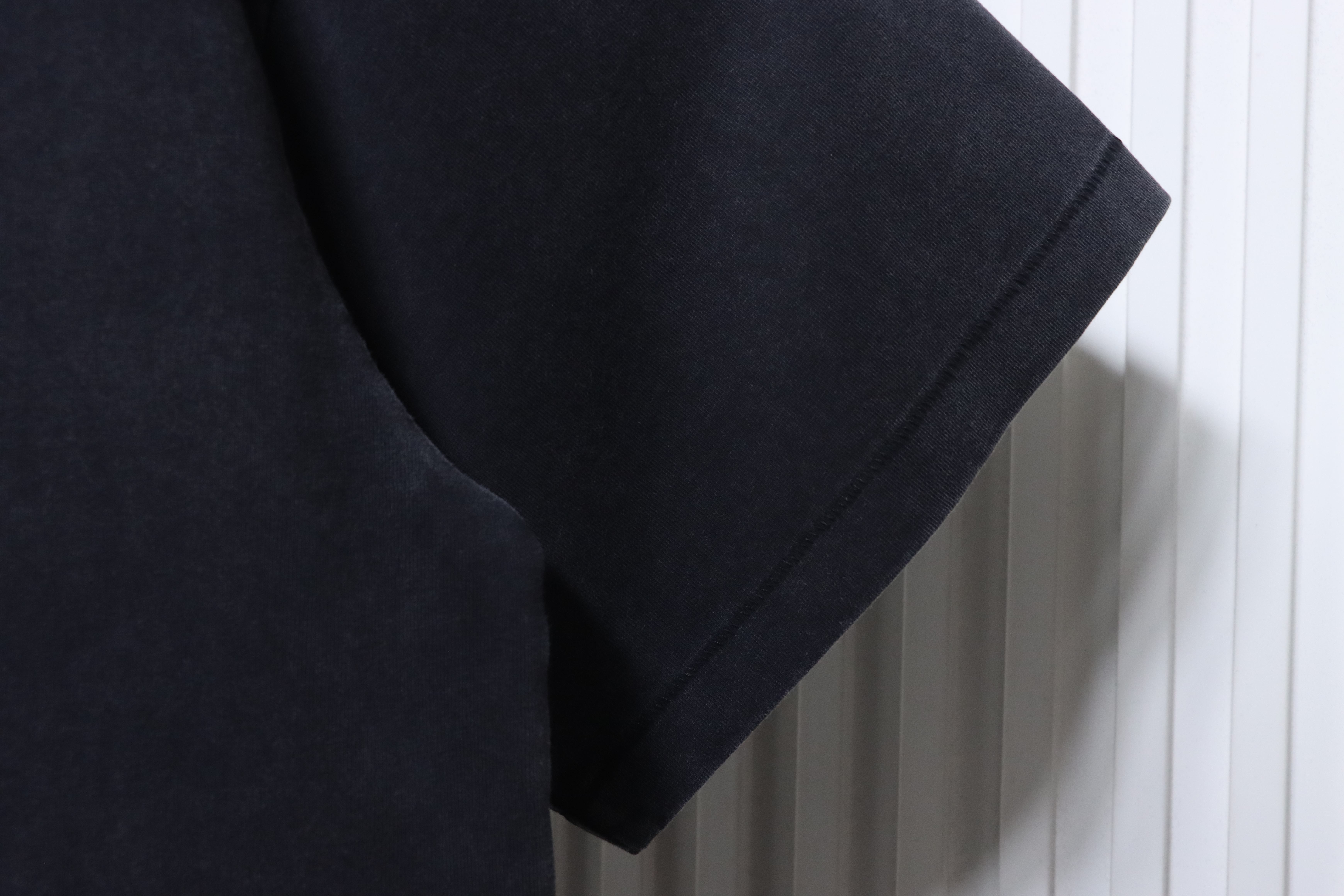 Saint Michael fingerprint print T-shirt YL Black