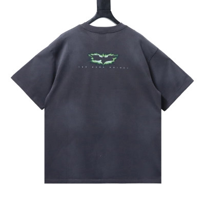 Saint Michael Joker Print T-Shirt YL #170 Black 02