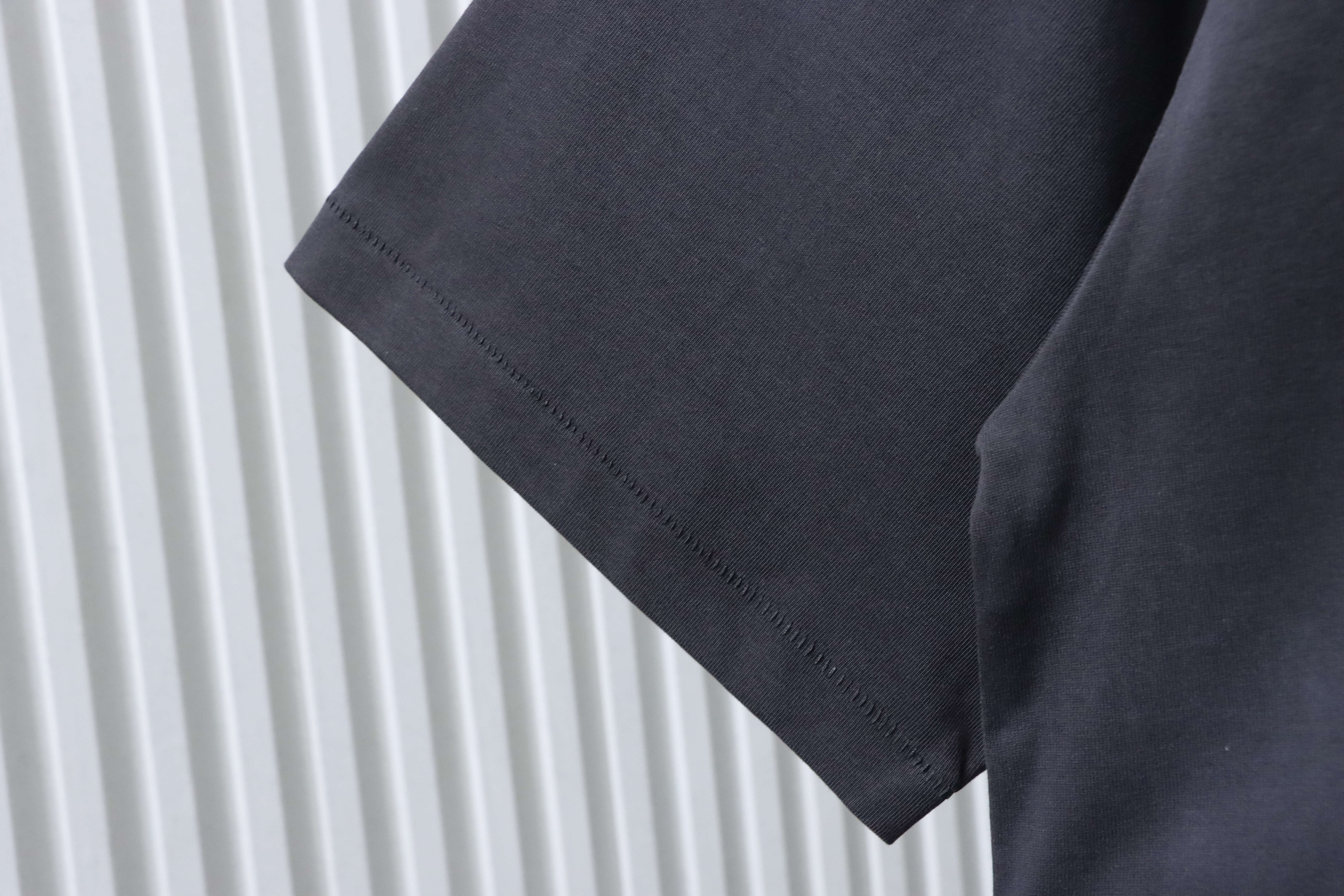 Saint Michael Joker Print T-Shirt YL #170 Black