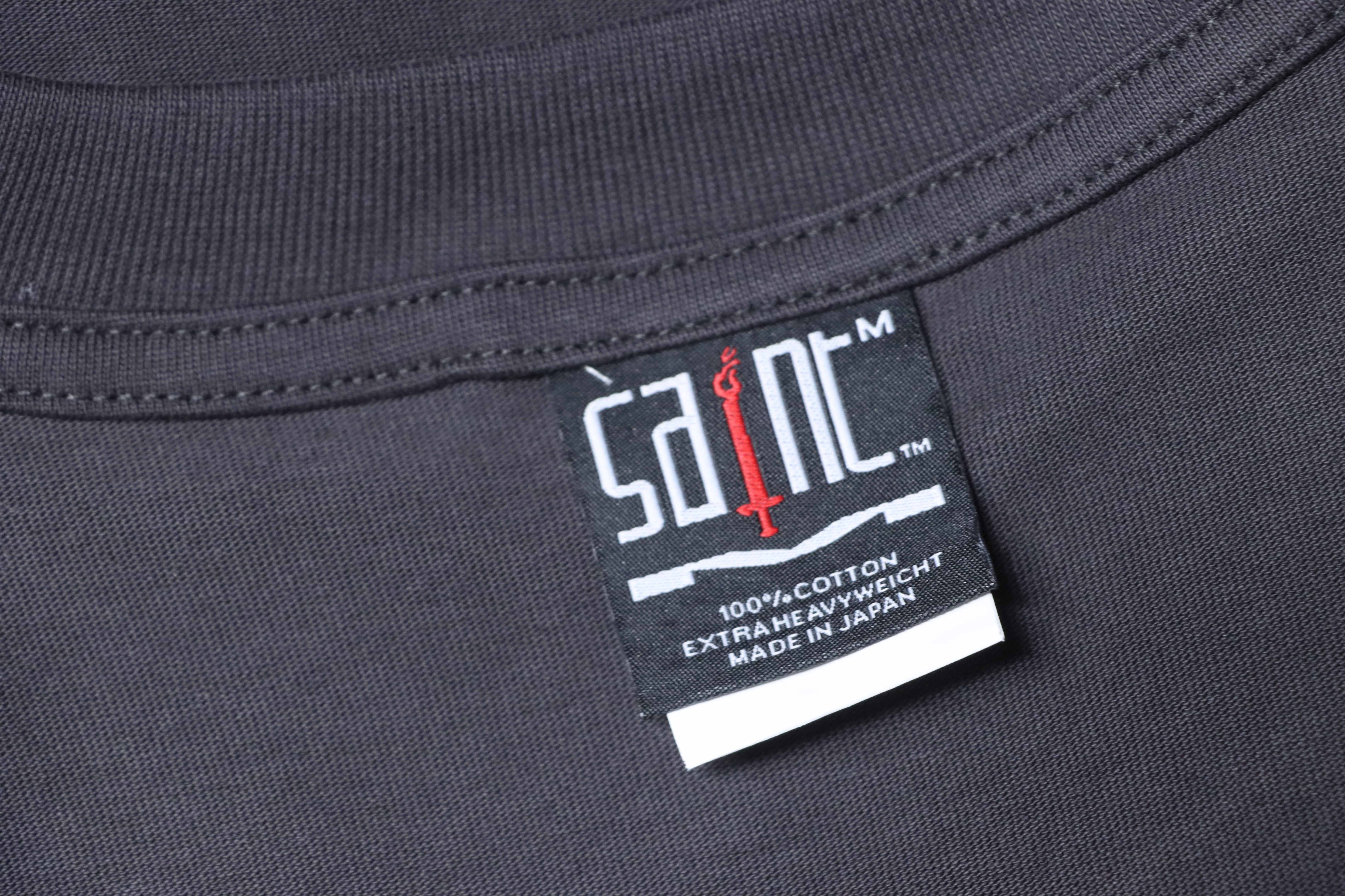 Saint Michael Joker Print T-Shirt YL #170 Black