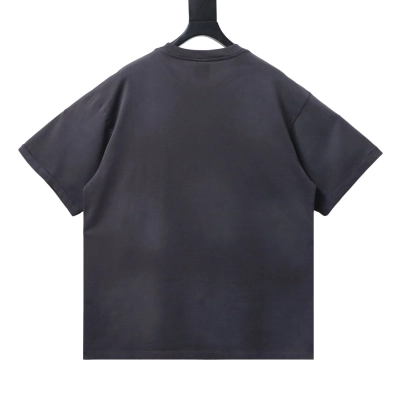 Saint Michael Neighborhood Collaboration Flame Print T-Shirt YL#170 Black 02