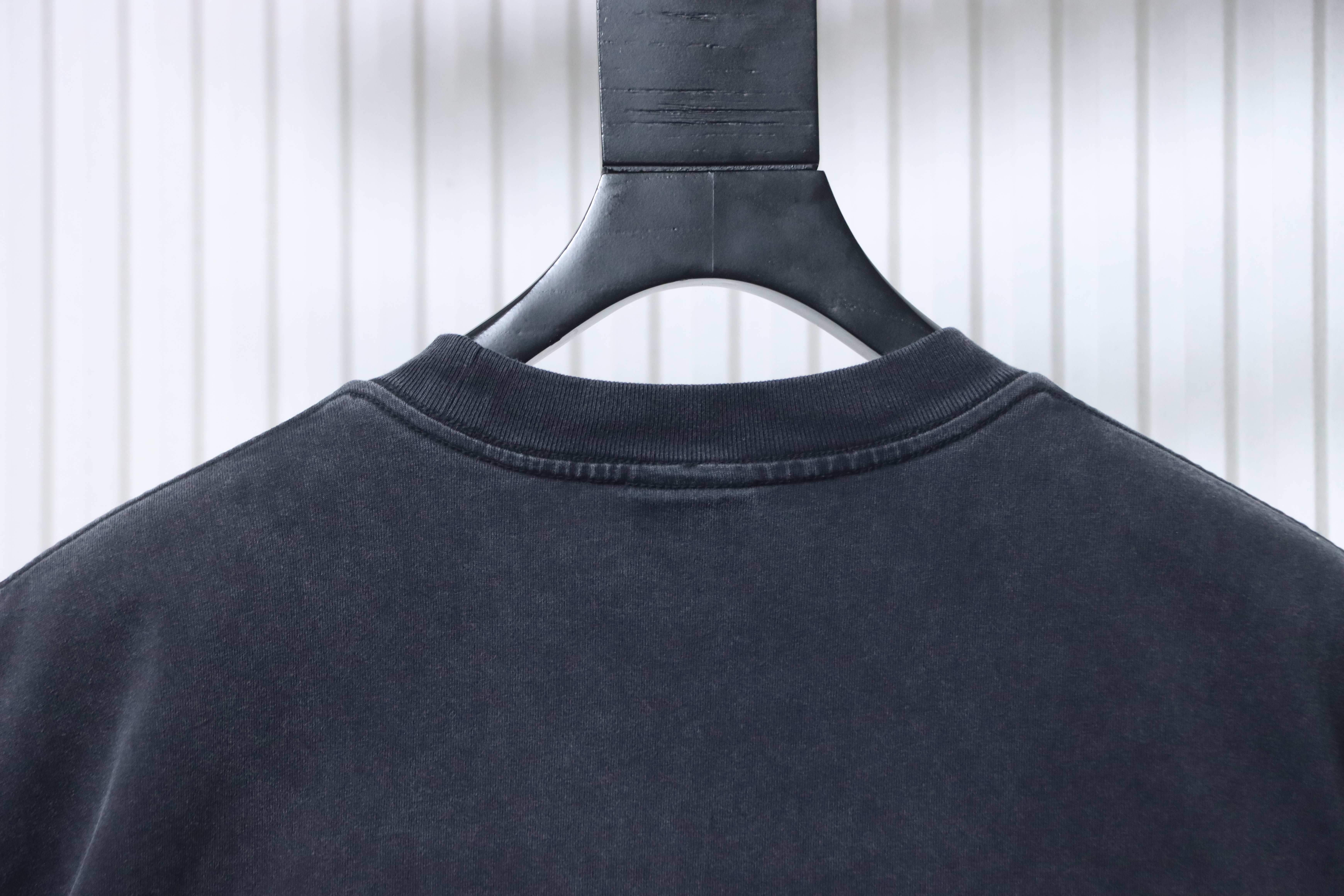 Saint Michael Racing Print T-Shirt YL#170 Black