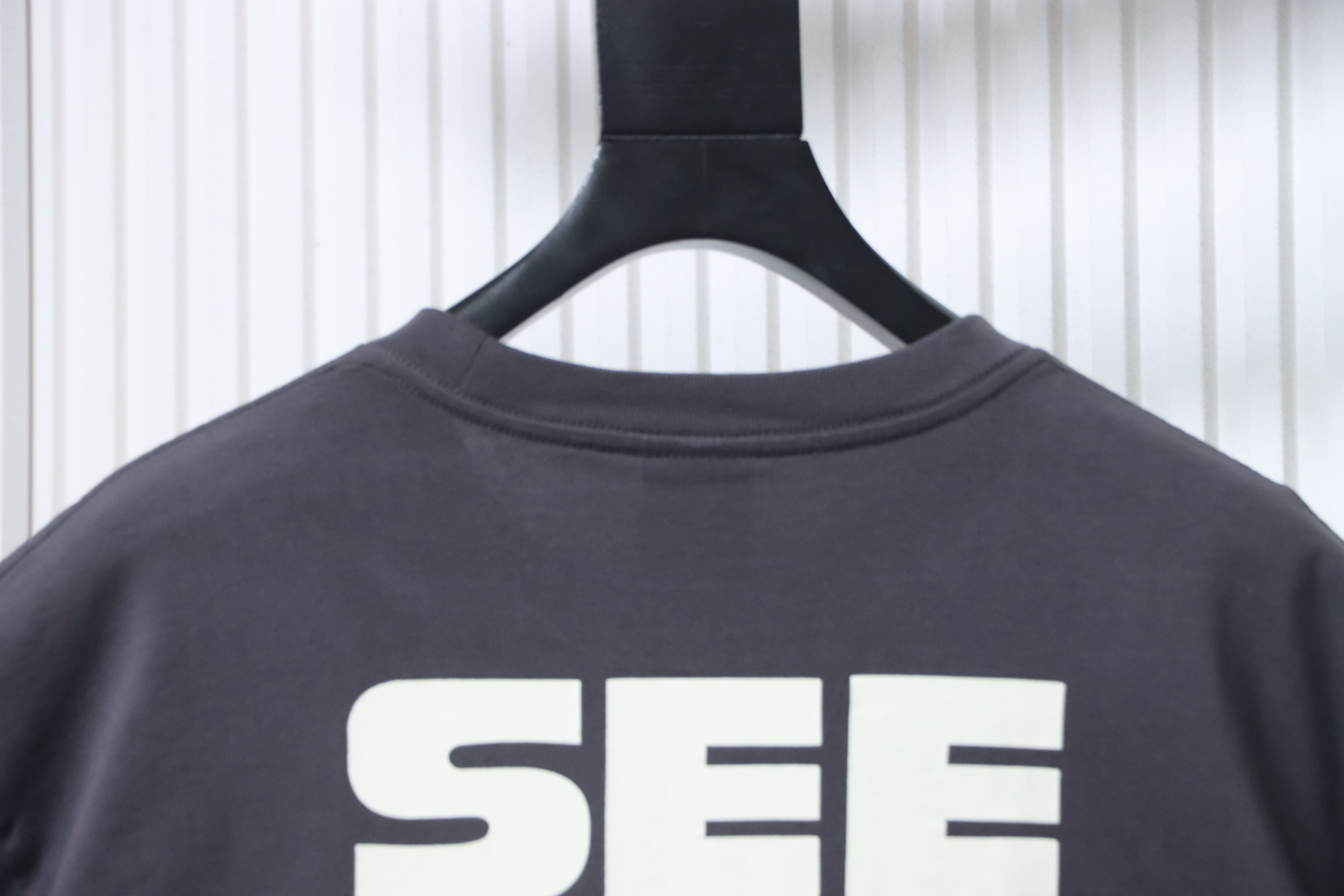 Saint Michael Speed ​​& Furious collaboration tire print T-shirt YL#170 Black