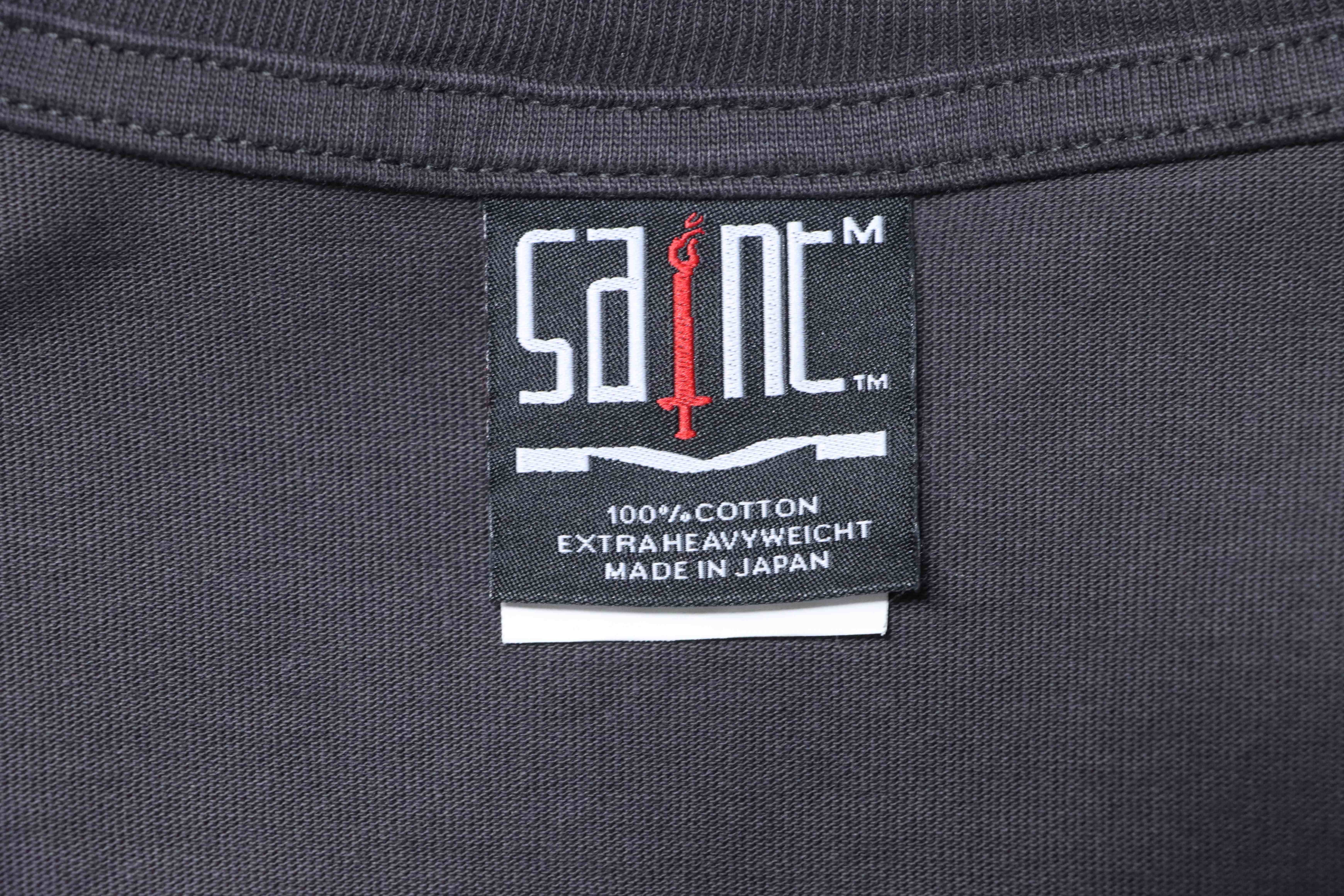 Saint Michael Speed ​​& Furious collaboration tire print T-shirt YL#170 Black