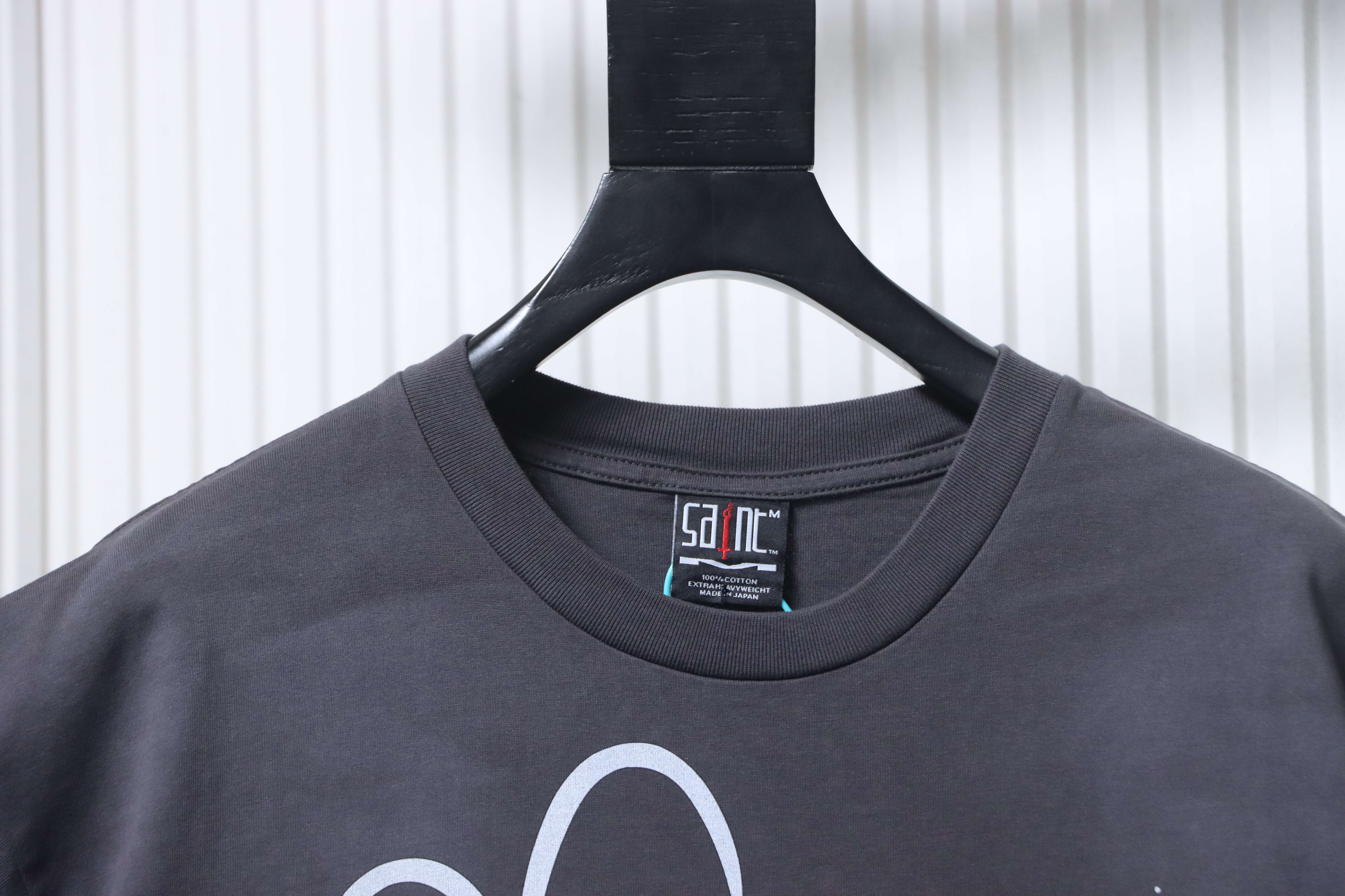 Saint Michael x Saint Seiya Aries Collaboration Printed T-Shirt YL#170 Black