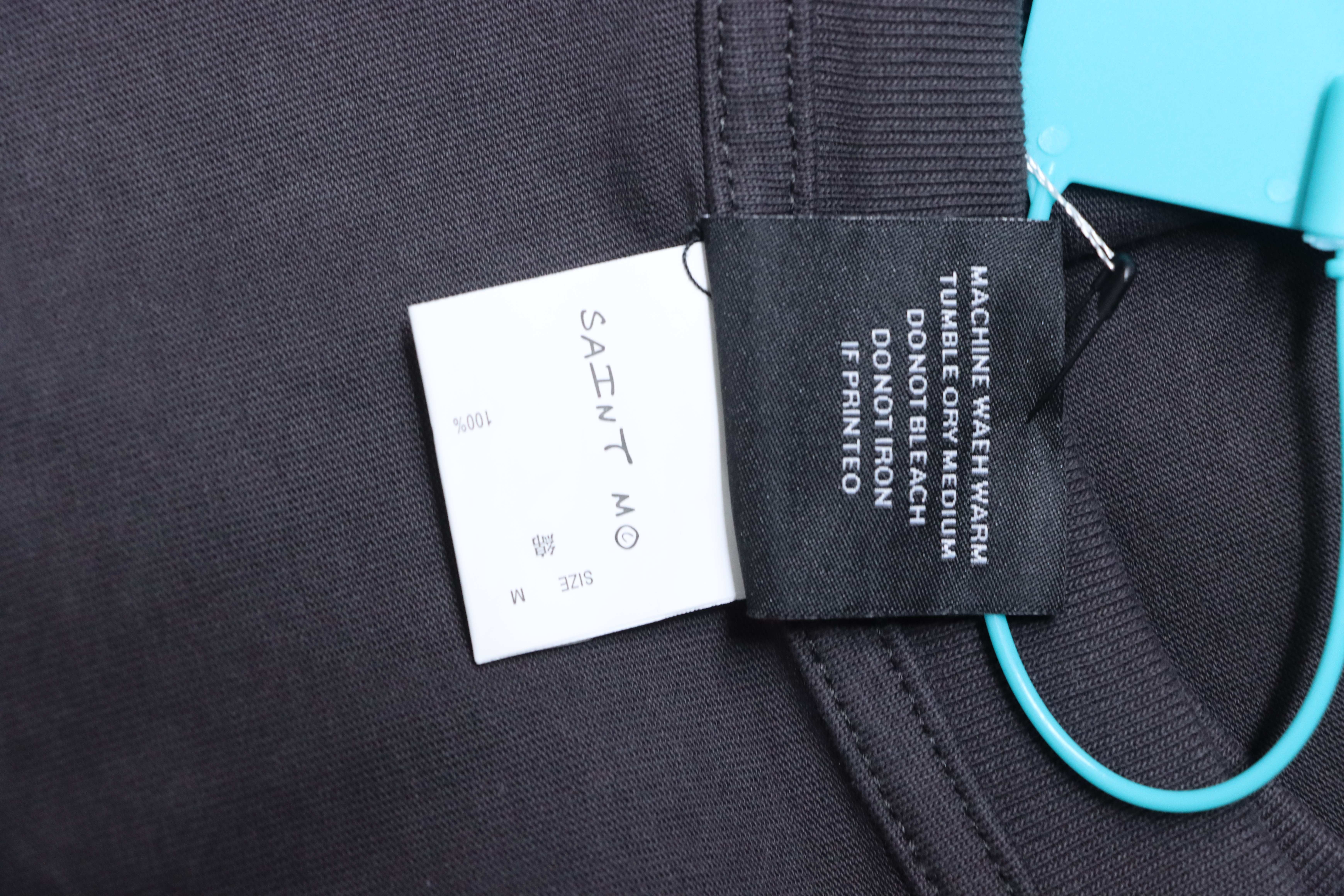 Saint Michael x Saint Seiya Aries Collaboration Printed T-Shirt YL#170 Black