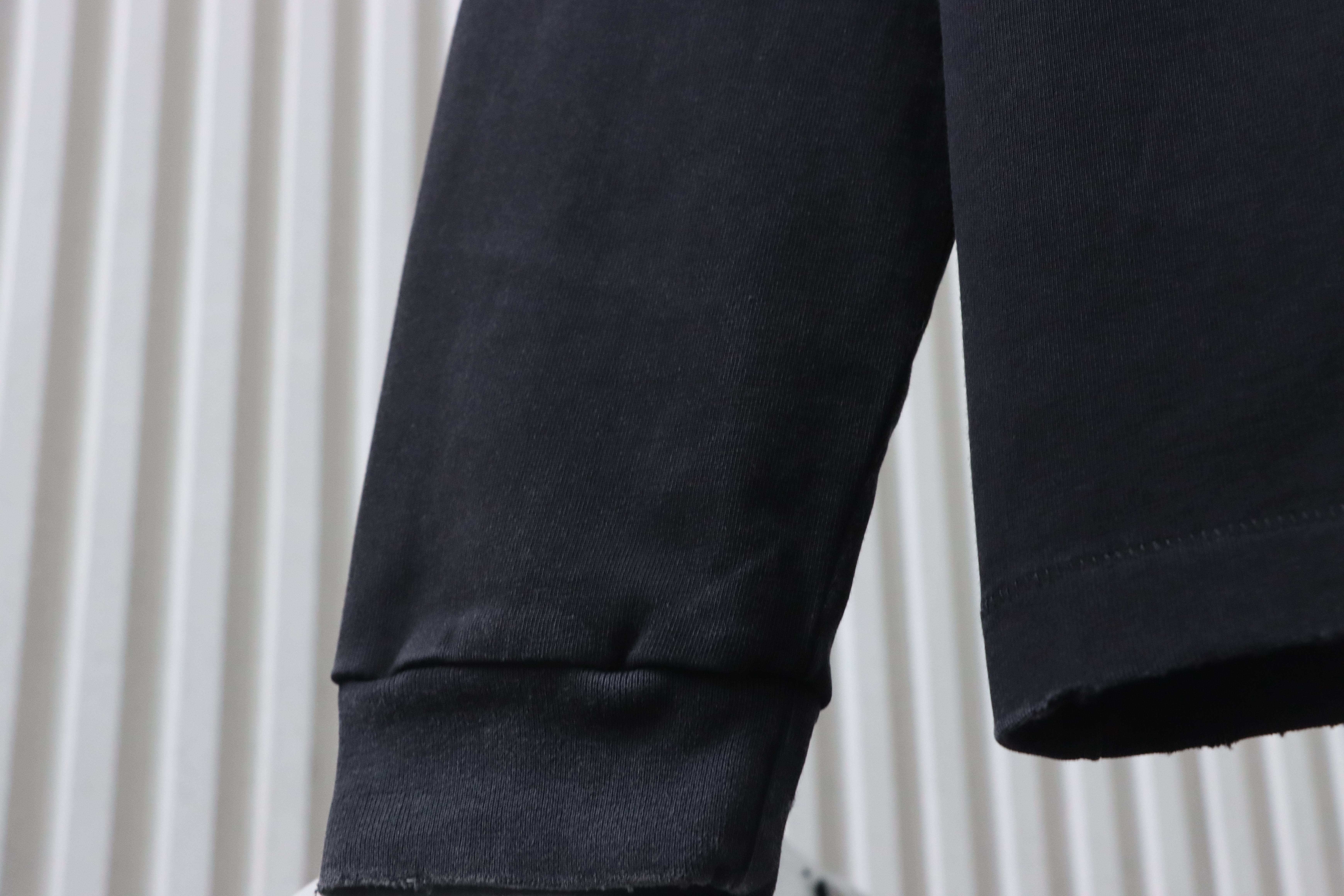 Saint Michael Religious Landscape Long Sleeve YL #200 Black