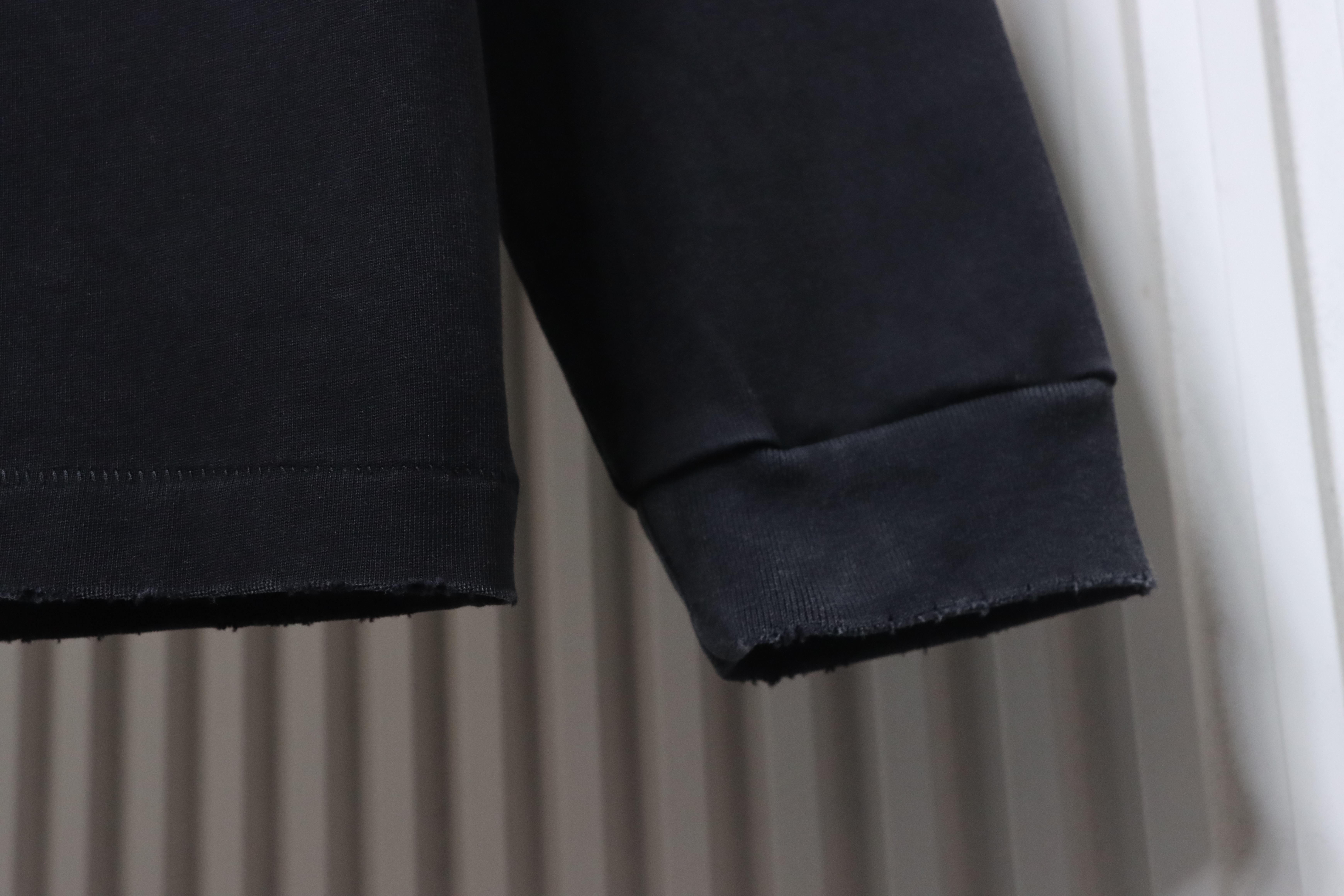 Saint Michael Religious Landscape Long Sleeve YL #200 Black