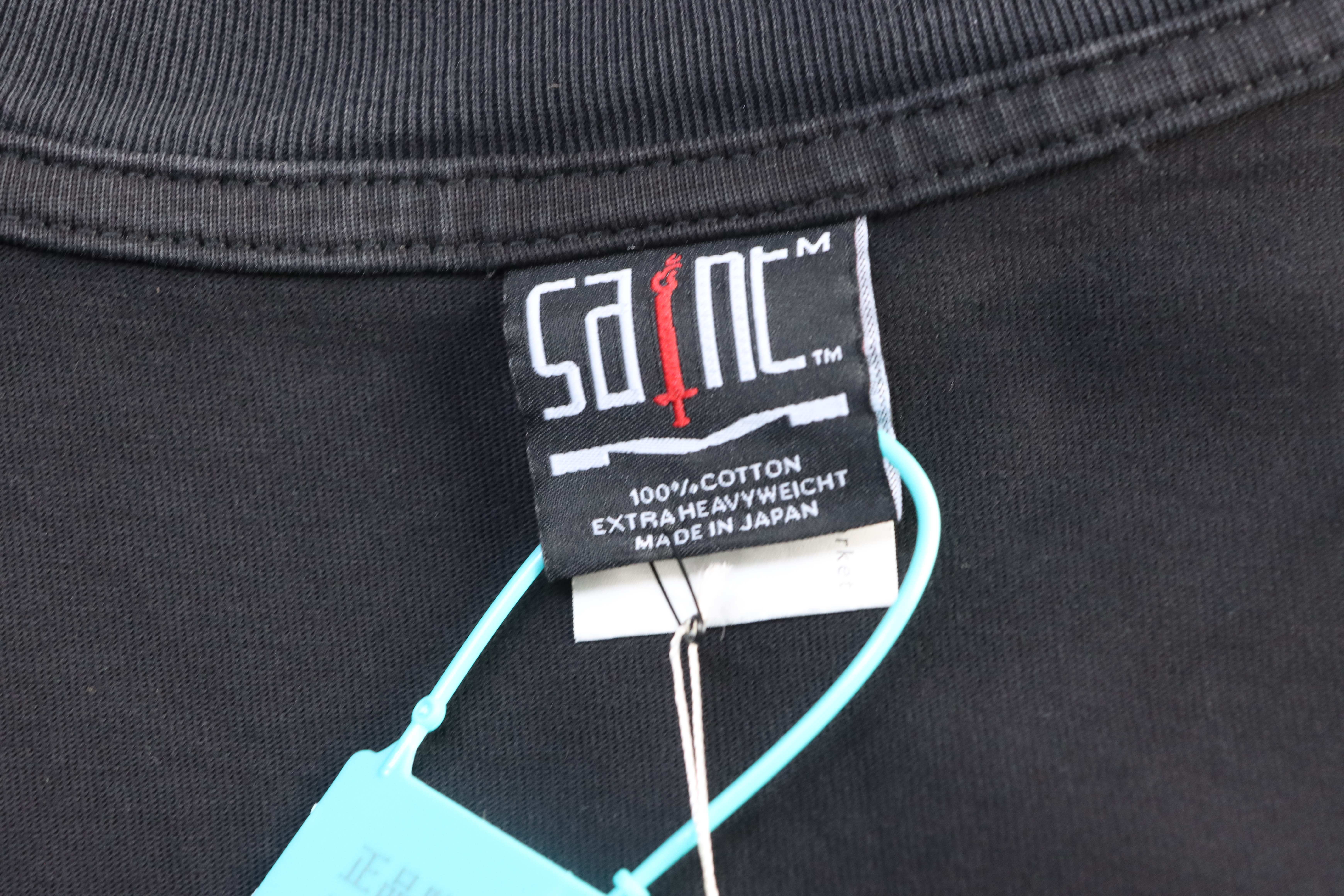 Saint Michael Religious Landscape Long Sleeve YL #200 Black