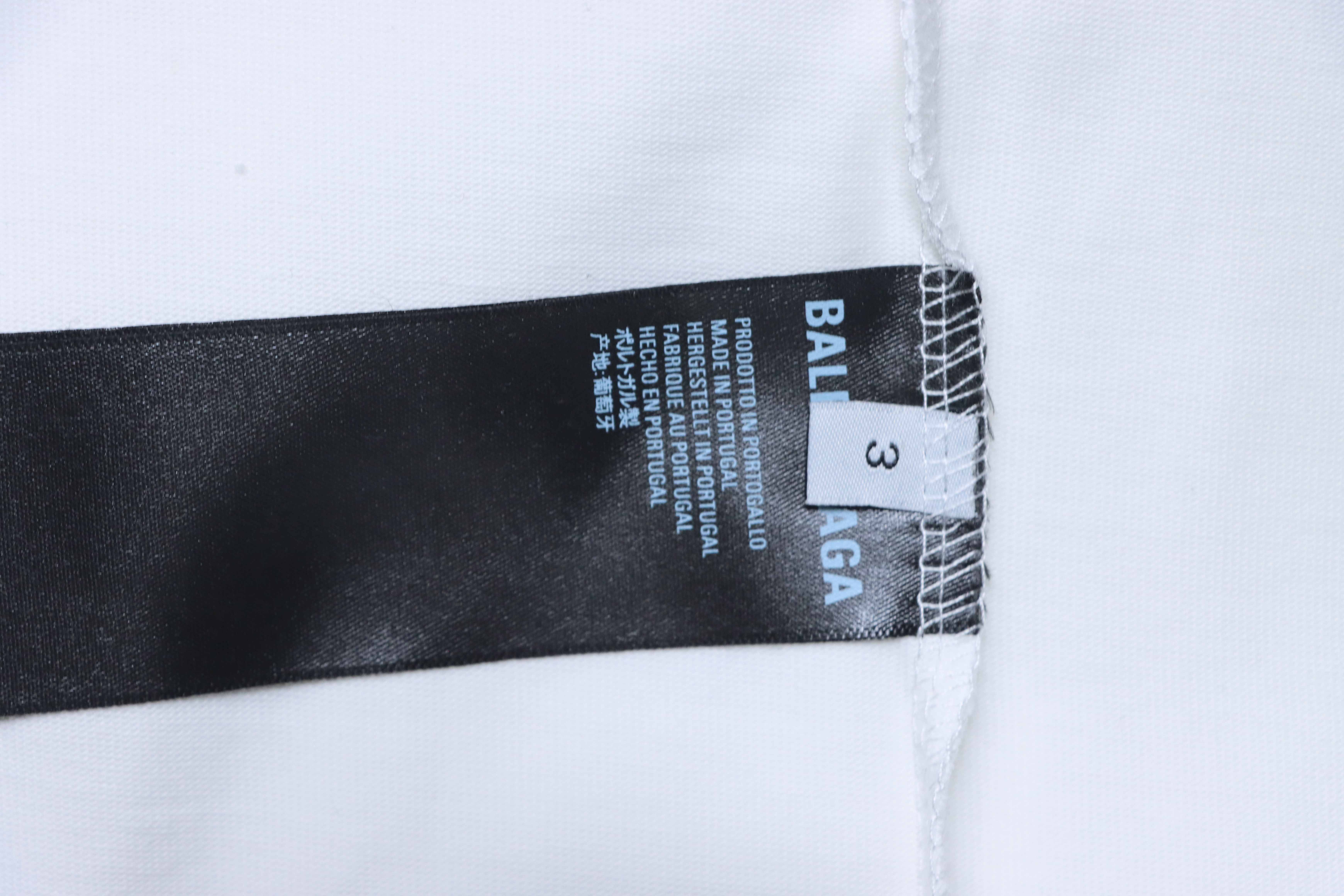 Balenciaga 25ss Sunflower Textured Seam T-Shirt YL#160 White