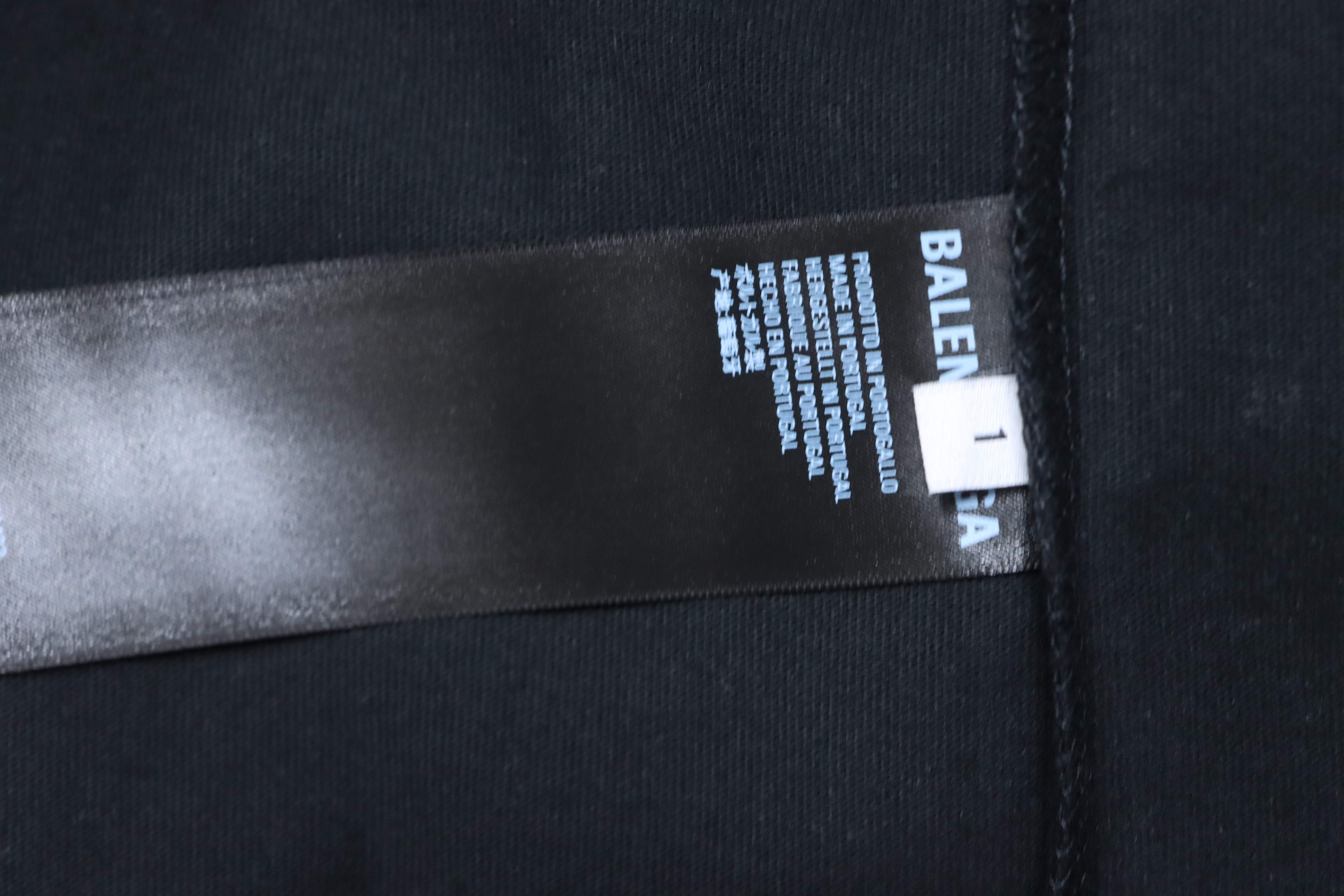 Balenciaga all-over graffiti T-shirt YL#160 Black