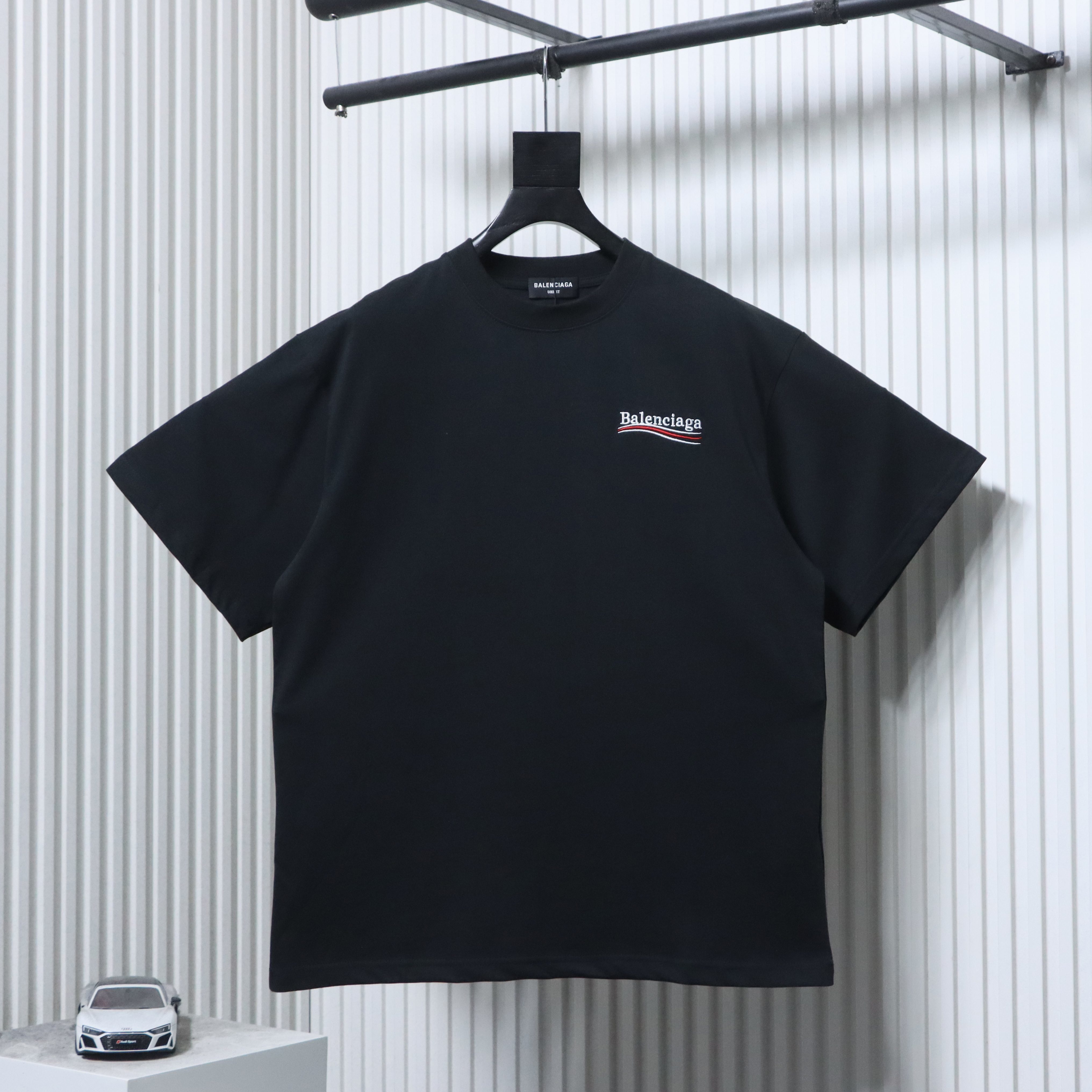 Balenciaga Cola Embroidered T-Shirt YL #180 Black