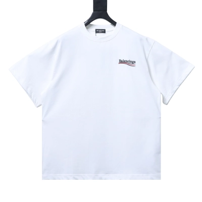 Balenciaga Cola Embroidered T-Shirt YL #180 White 01