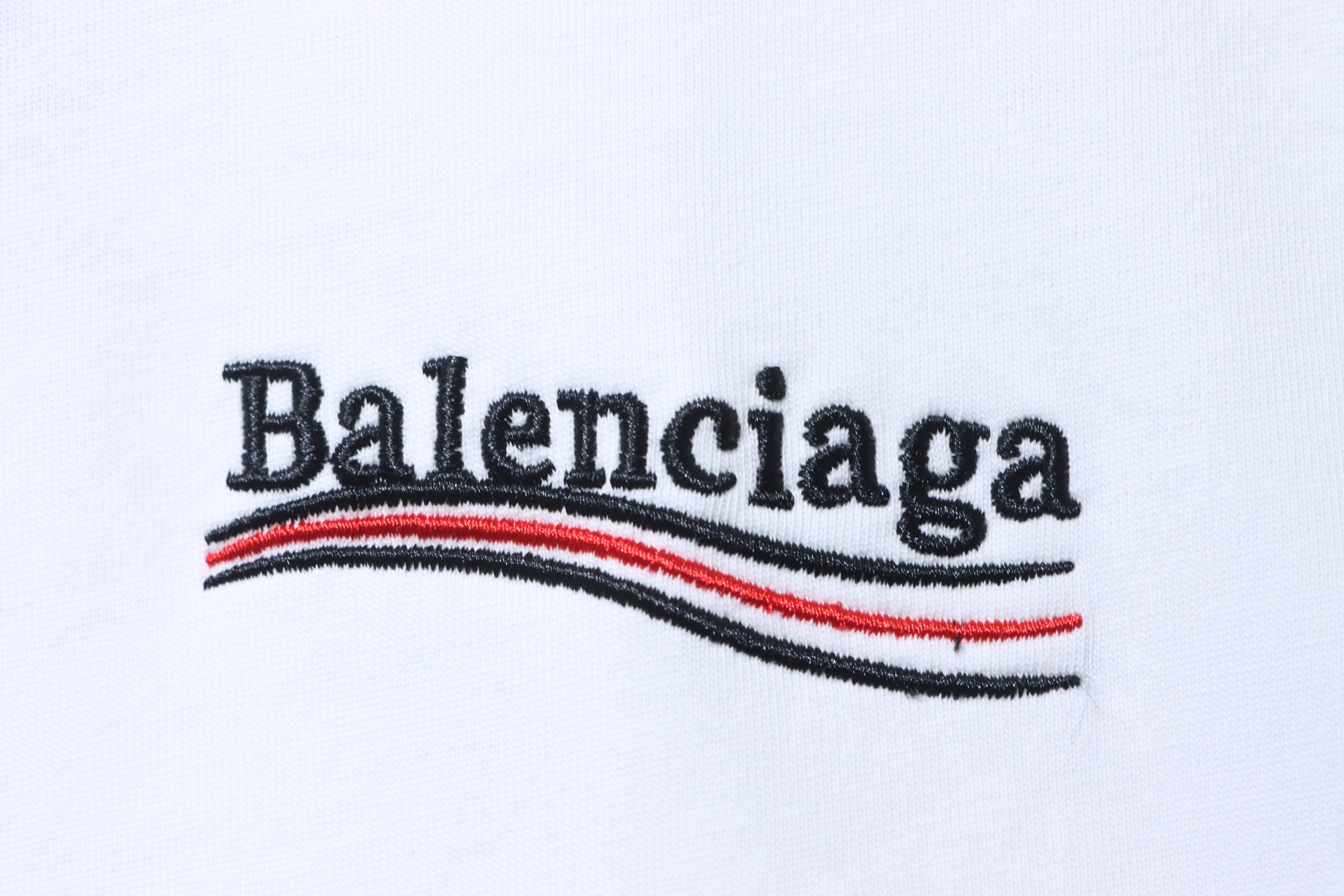 Balenciaga Cola Embroidered T-Shirt YL #180 White