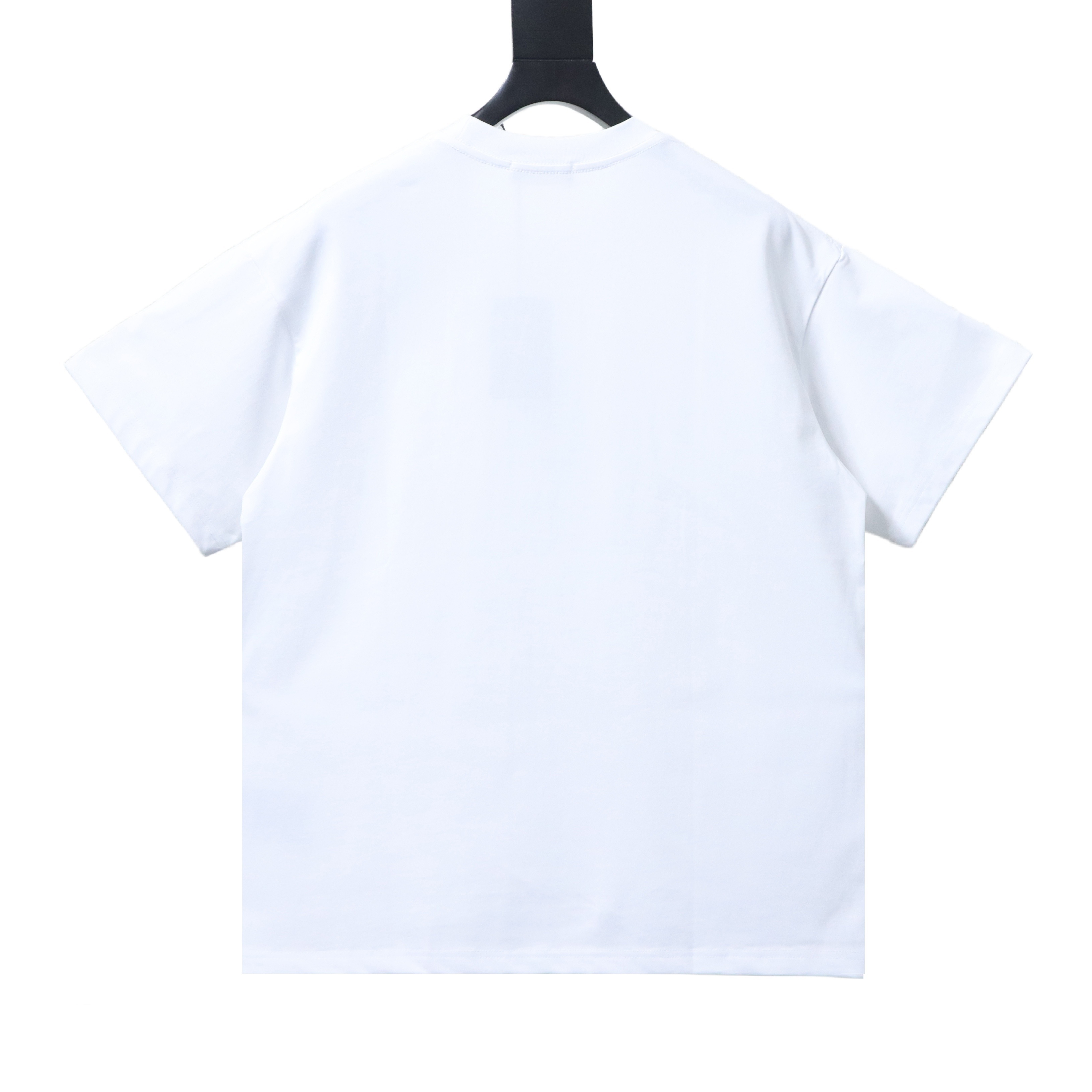 Balenciaga Double B Logo Print T-Shirt YL#140 White