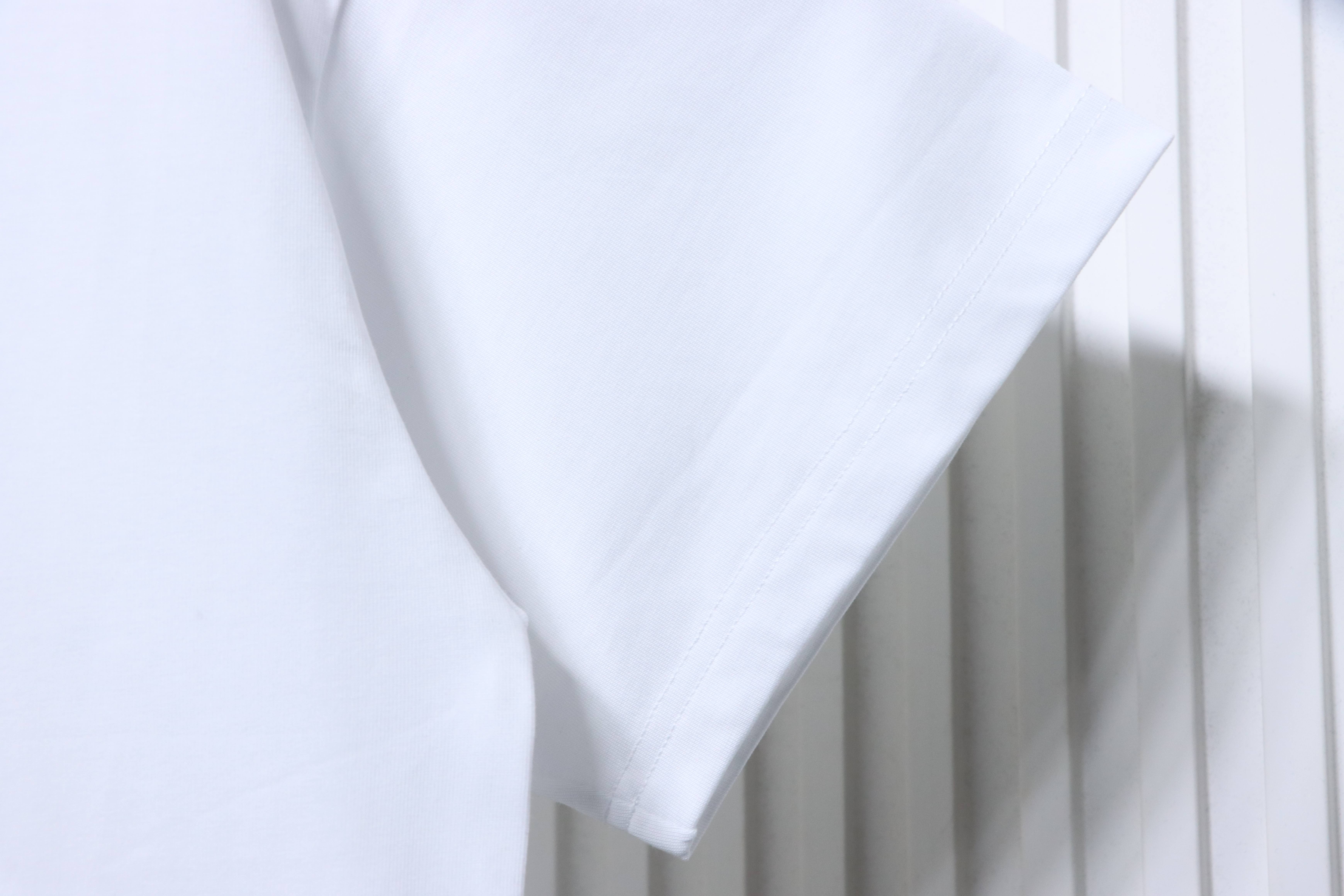 Balenciaga Double B Logo Print T-Shirt YL#140 White