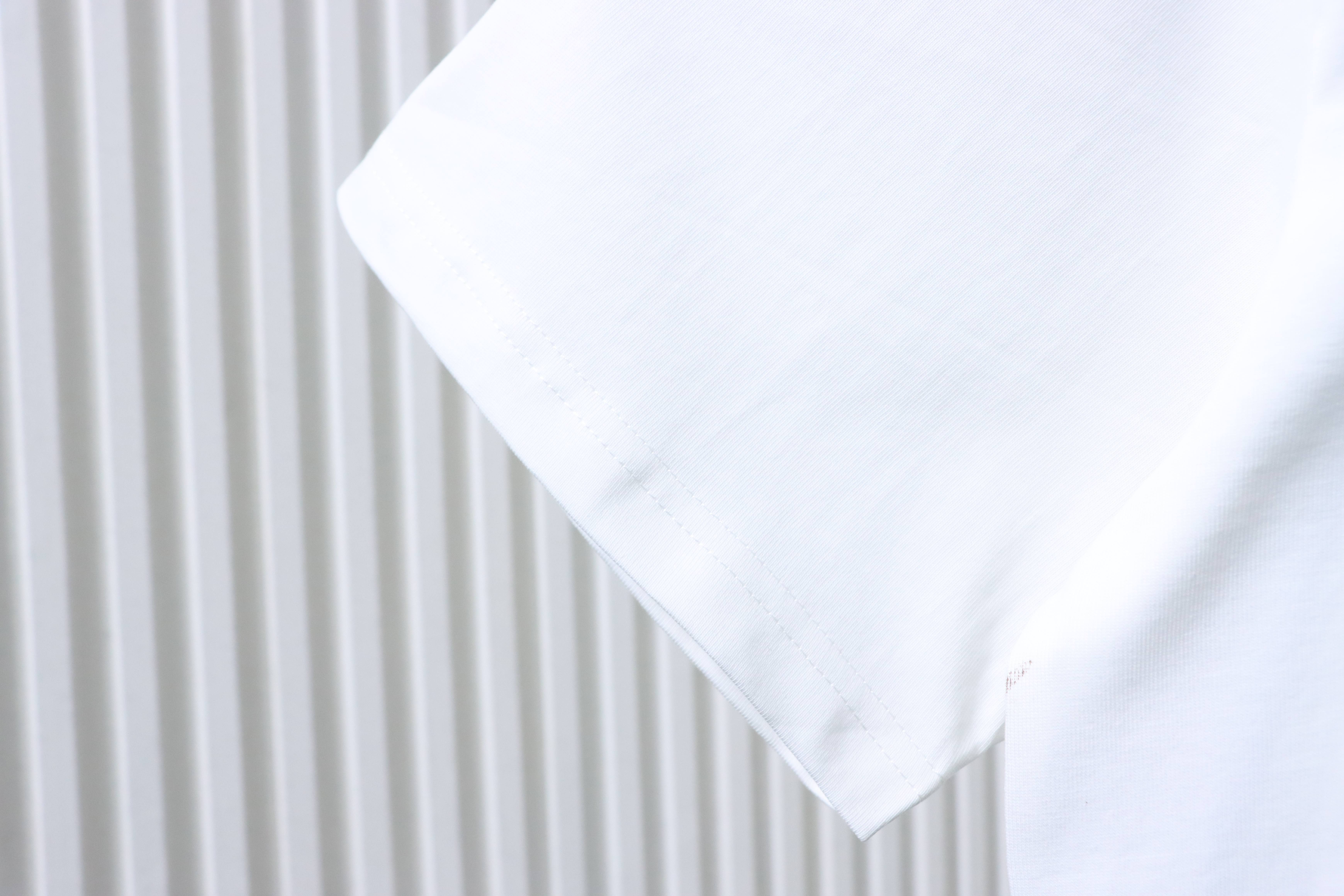 Balenciaga Double BB Hand-Painted Graffiti T-Shirt YL#150 White