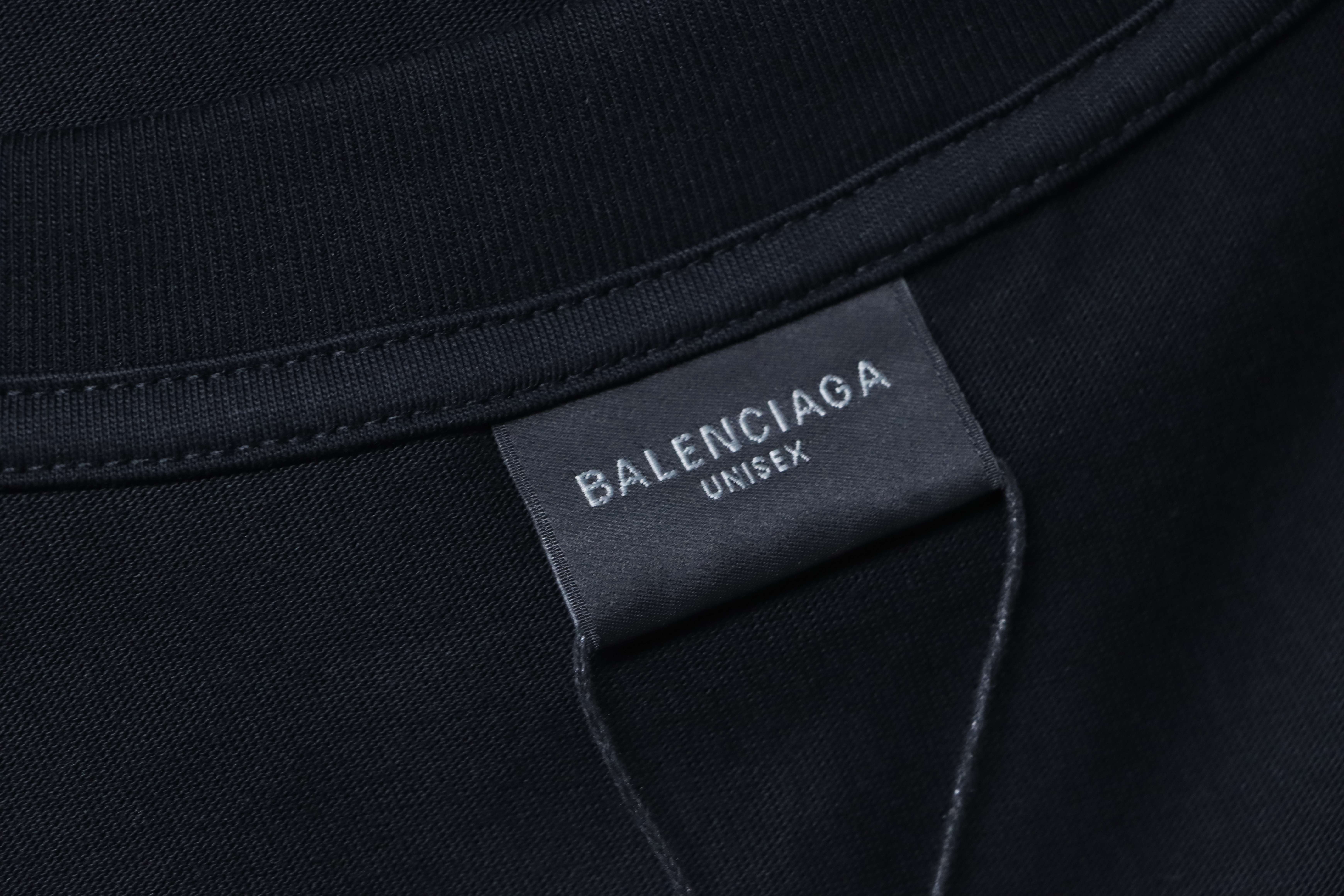 Balenciaga Masking T-shirt YL#150 Black