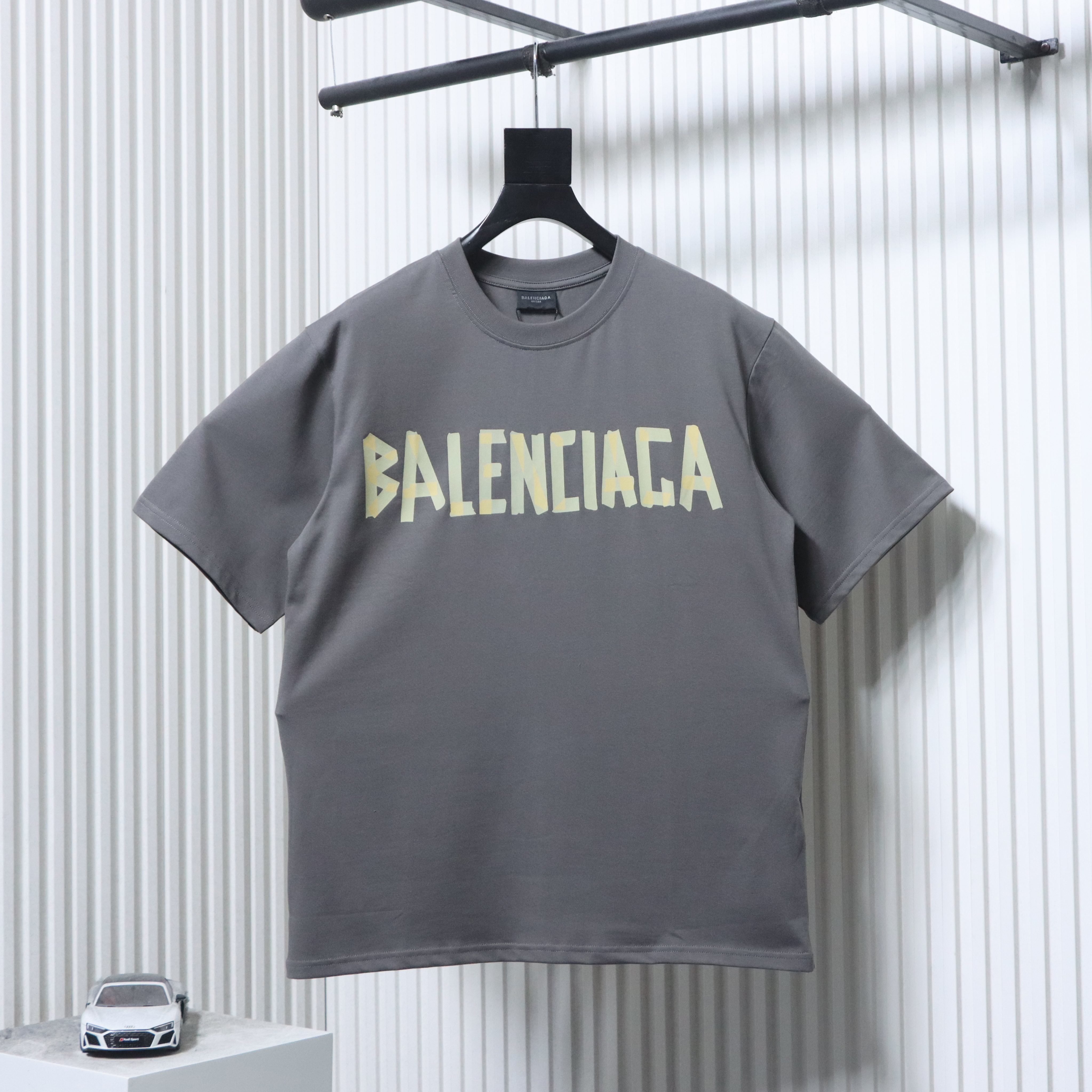 Balenciaga Masking T-shirt YL#150 Dark Grey