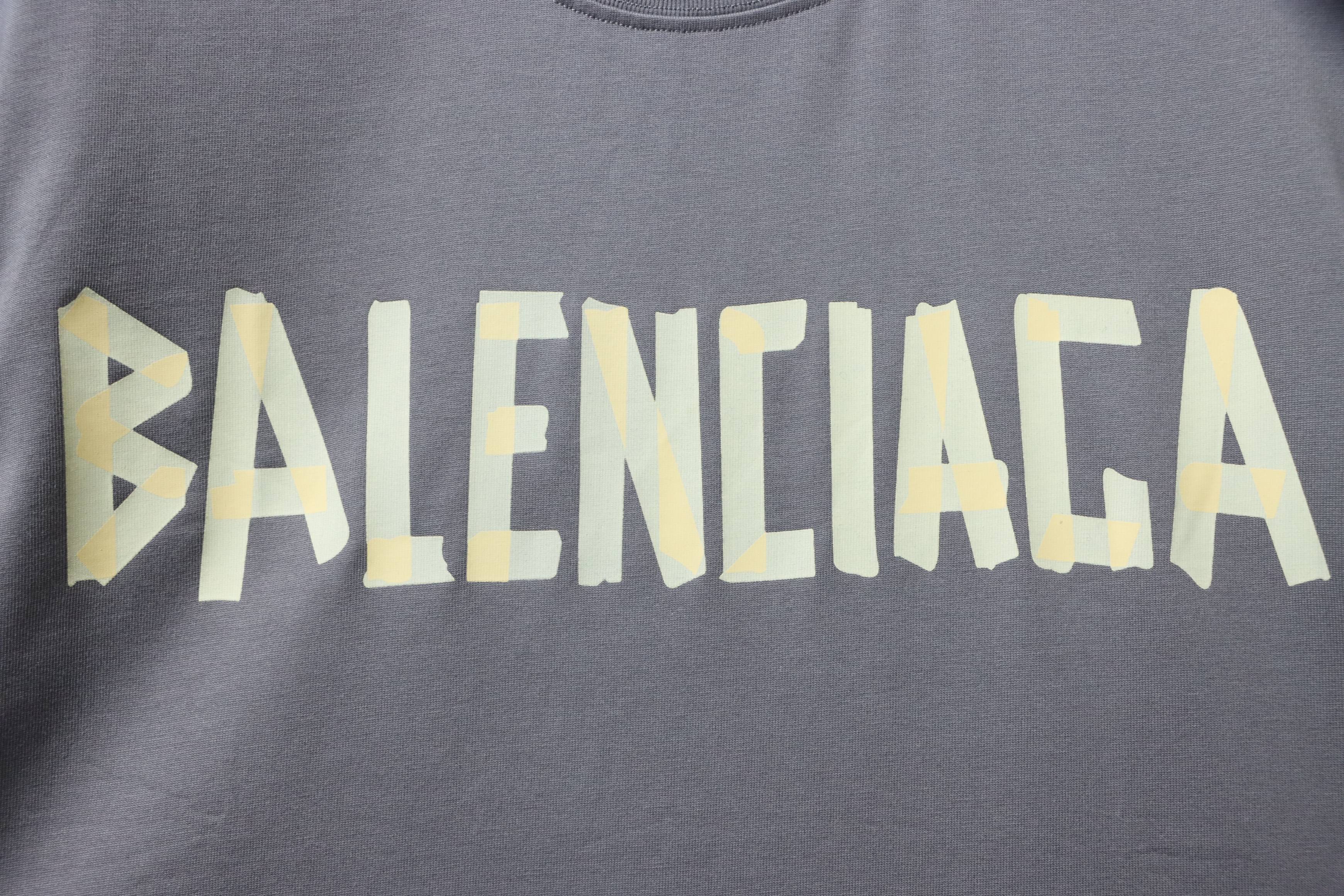 Balenciaga Masking T-shirt YL#150 Dark Grey