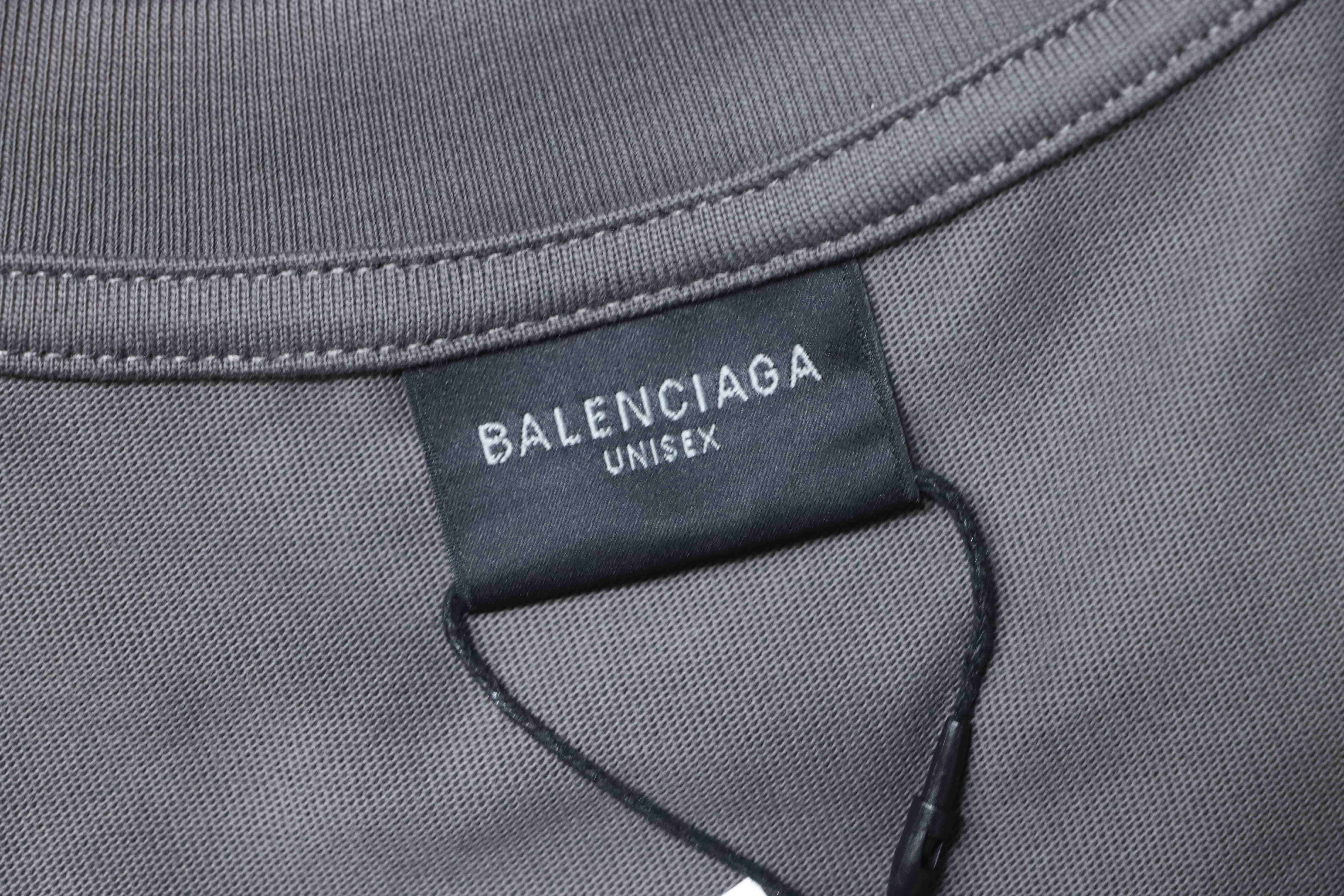 Balenciaga Masking T-shirt YL#150 Dark Grey