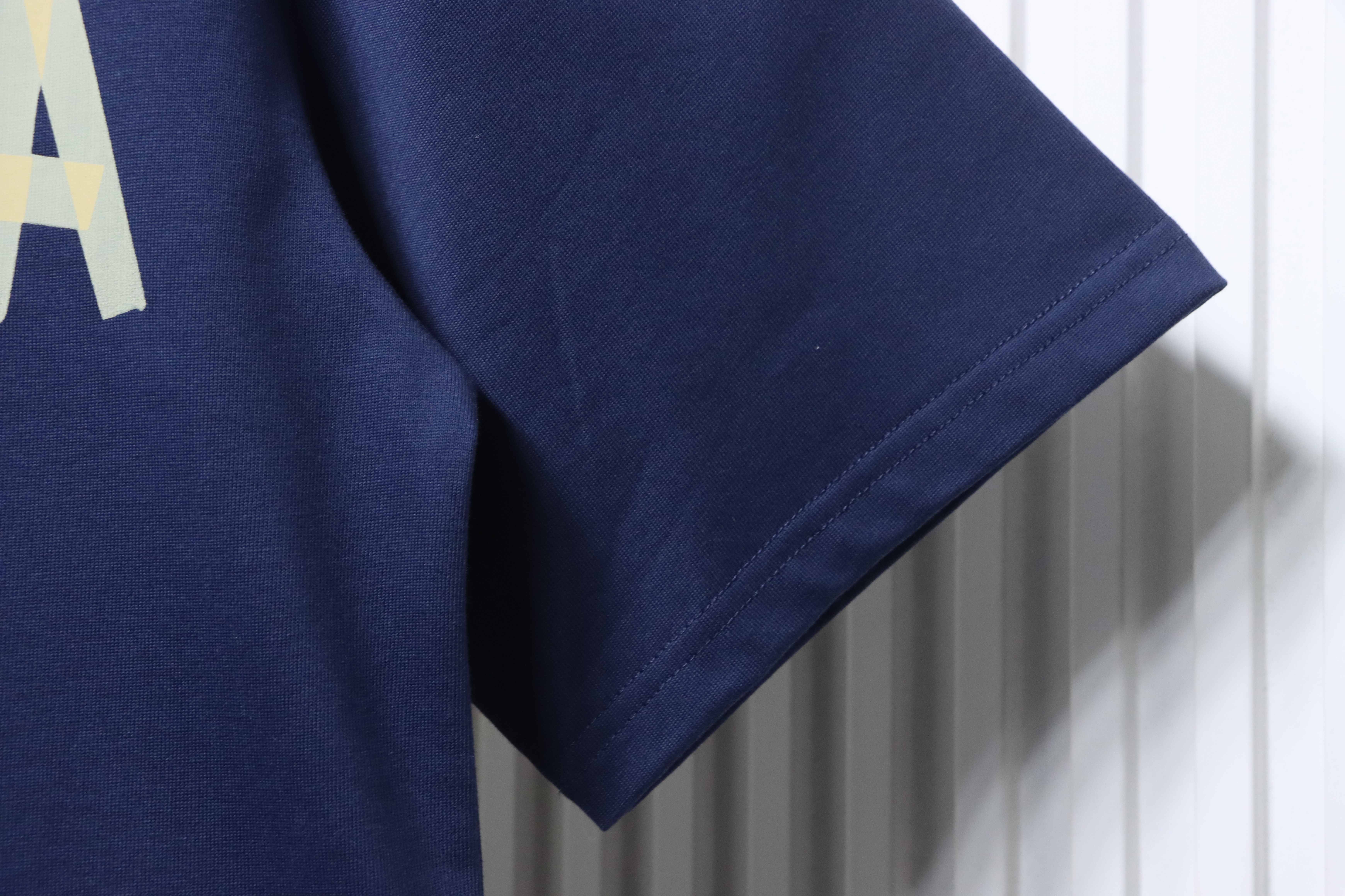 Balenciaga Masking T-shirt YL#150 Navy Blue