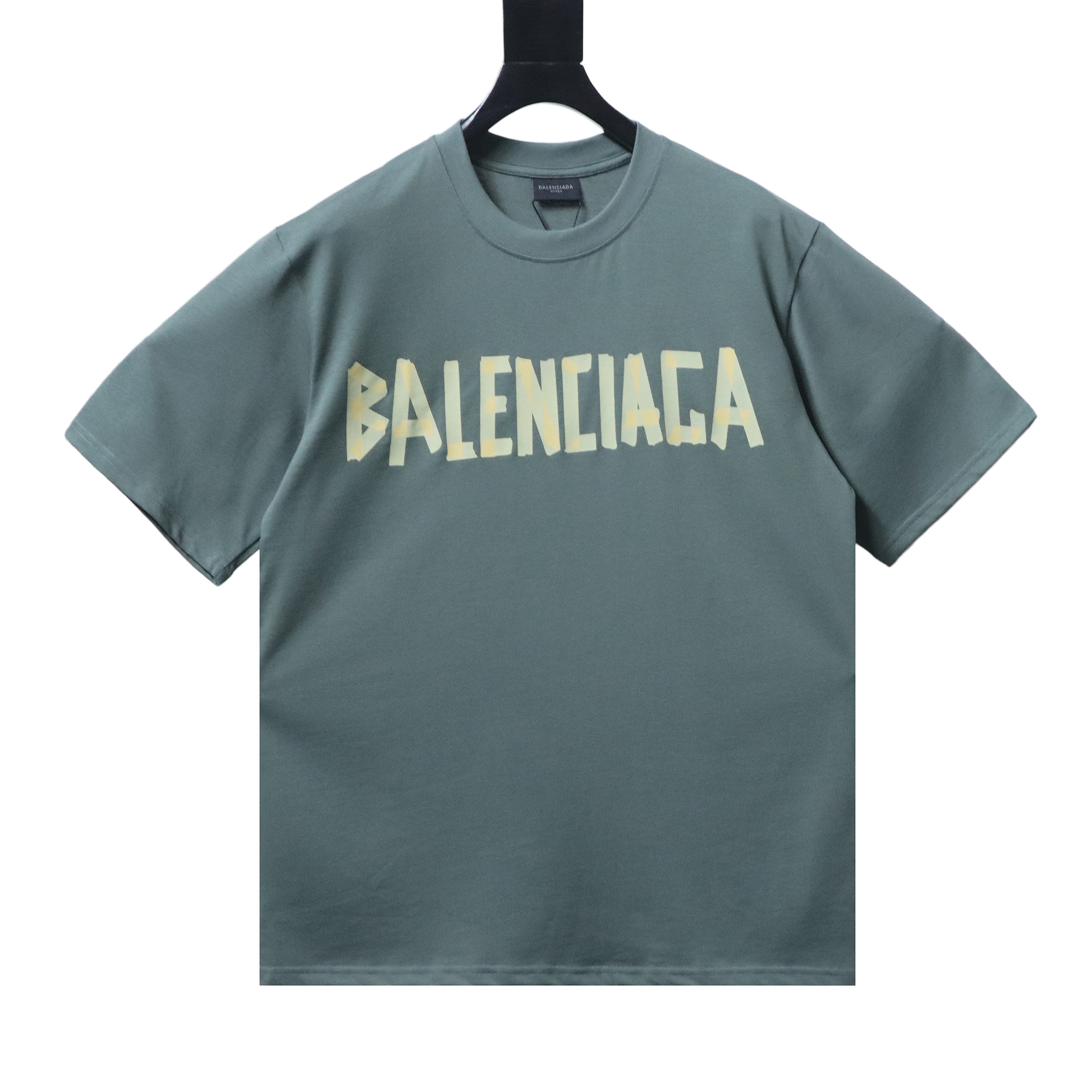 Balenciaga Muscle T-shirt YL#150 Ash Green