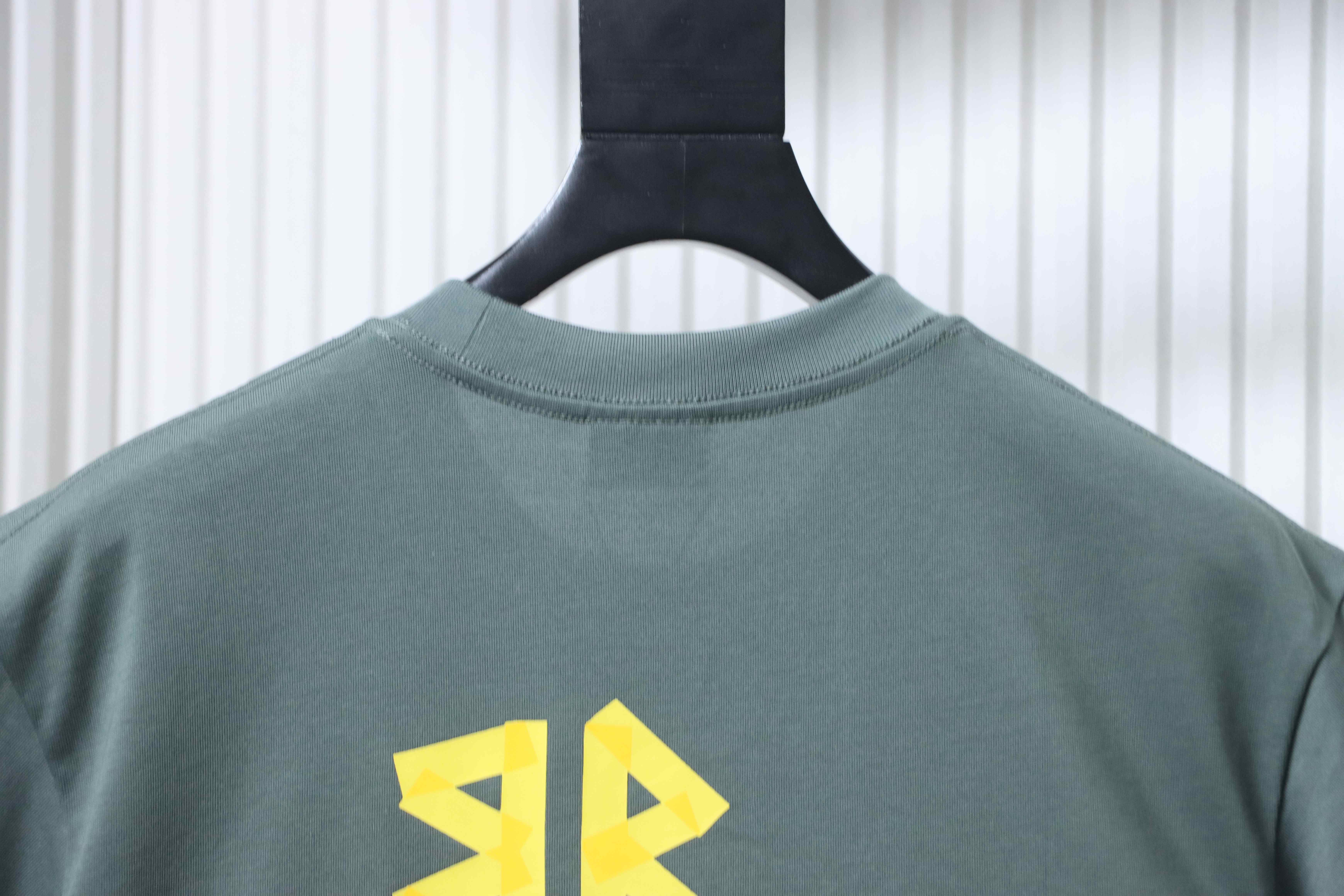 Balenciaga Muscle T-shirt YL#150 Ash Green