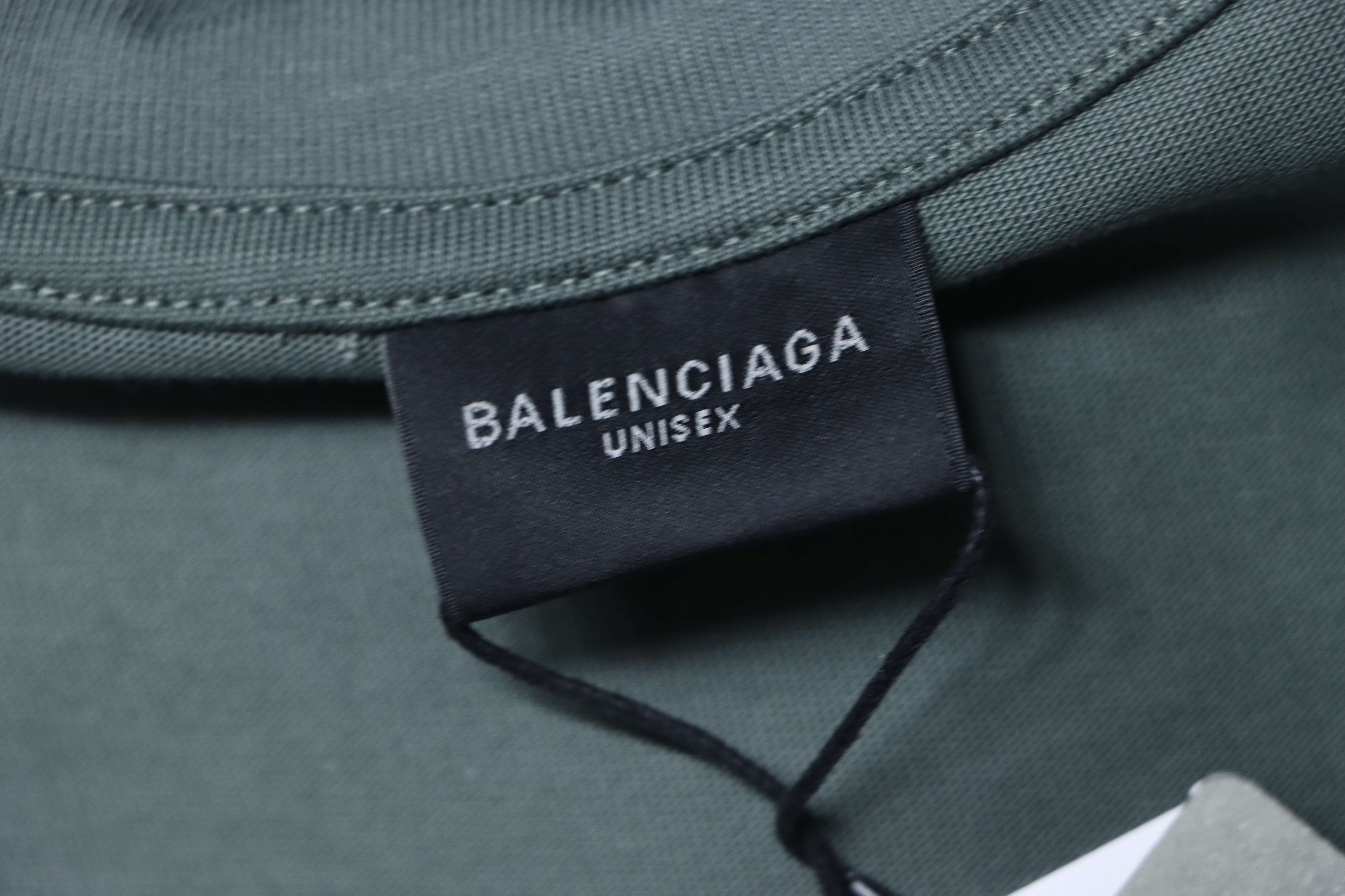 Balenciaga Muscle T-shirt YL#150 Ash Green