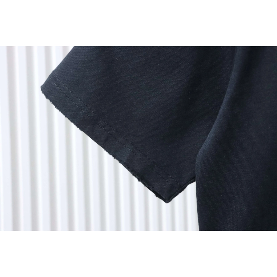 Balenciaga Patch Embroidered T-Shirt YL #160 Black